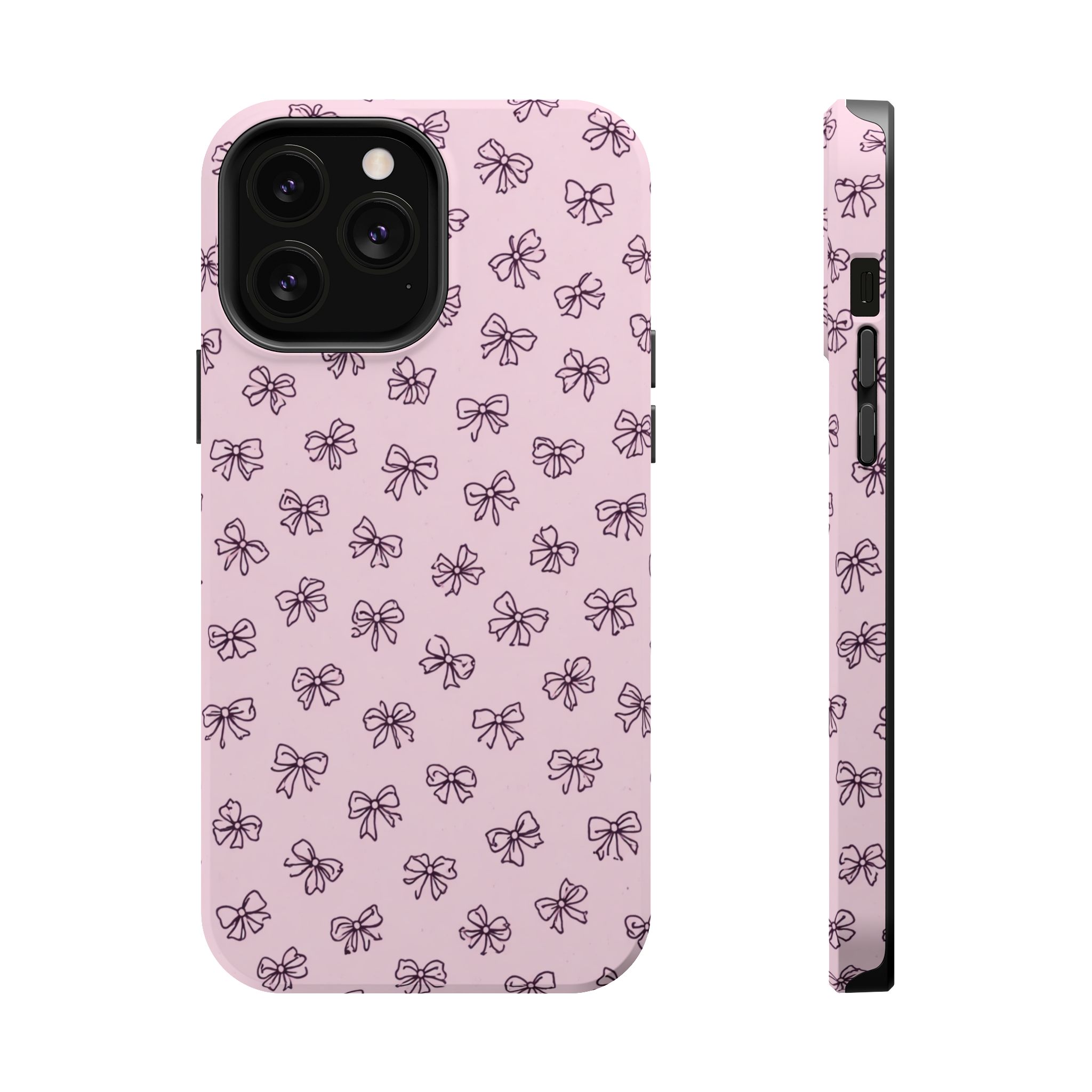 Blush Bows – Pink Bow iPhone Case - Image 17
