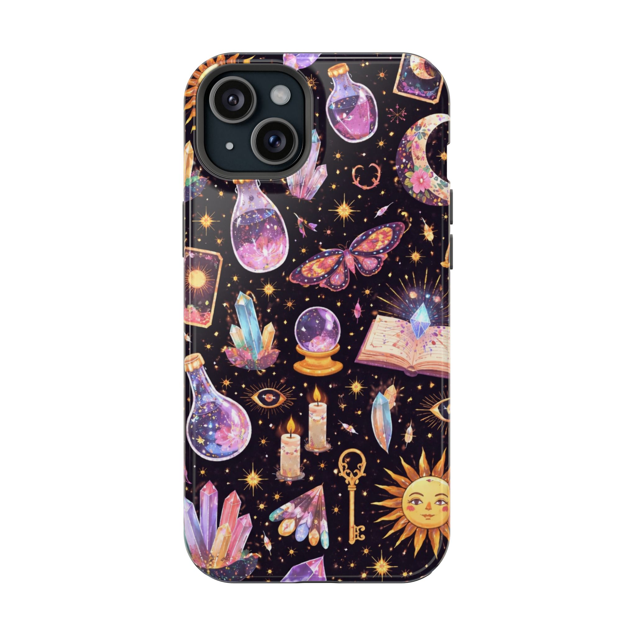 Cosmic Alchemy – Mystical Celestial Magic iPhone Case - Image 22