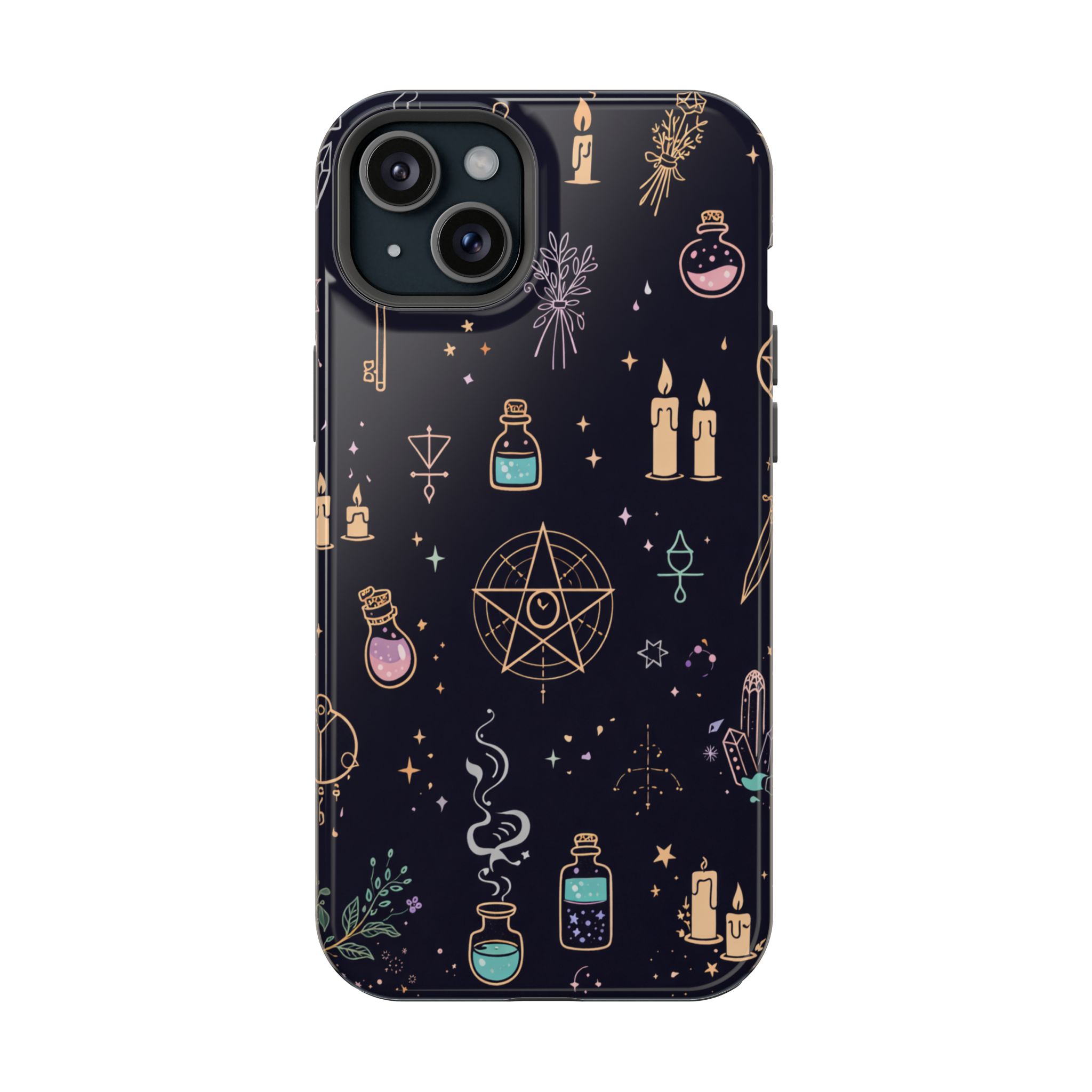 Coven Symbols – Witchcraft Icons Magic iPhone Case - Image 22