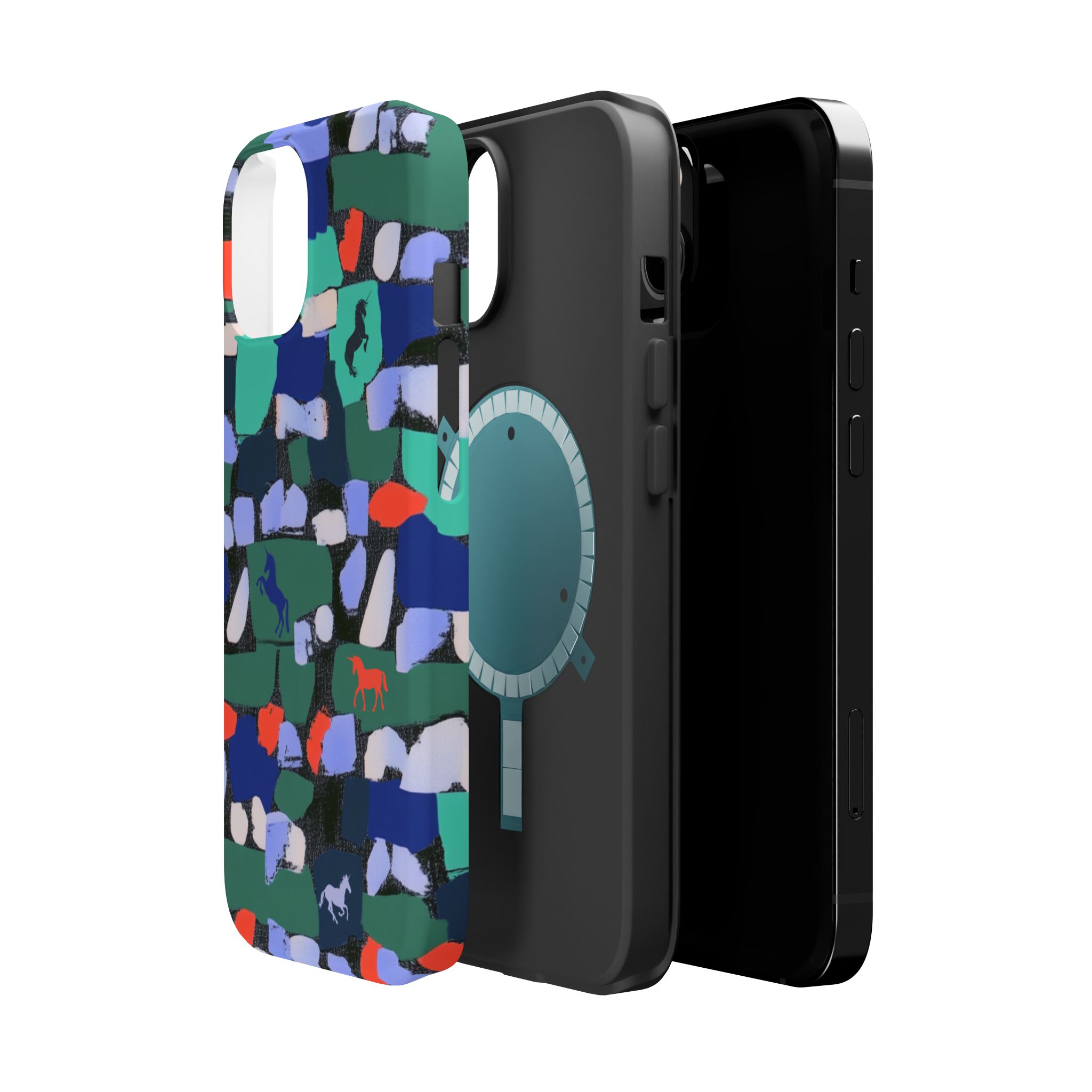 Myth Mosaic – Unicorn Fantasy iPhone Case - Image 7