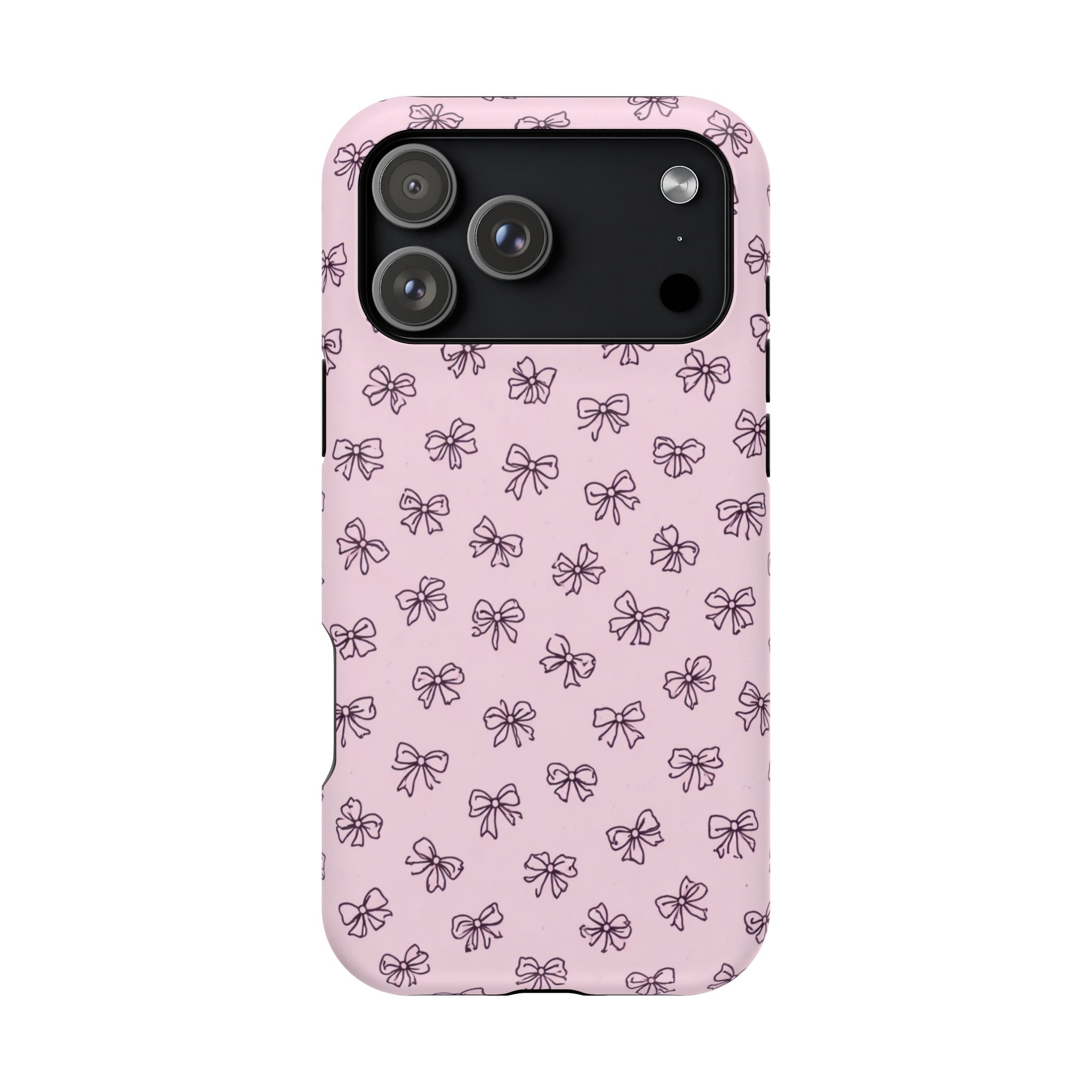 Blush Bows – Pink Bow iPhone Case - Image 40