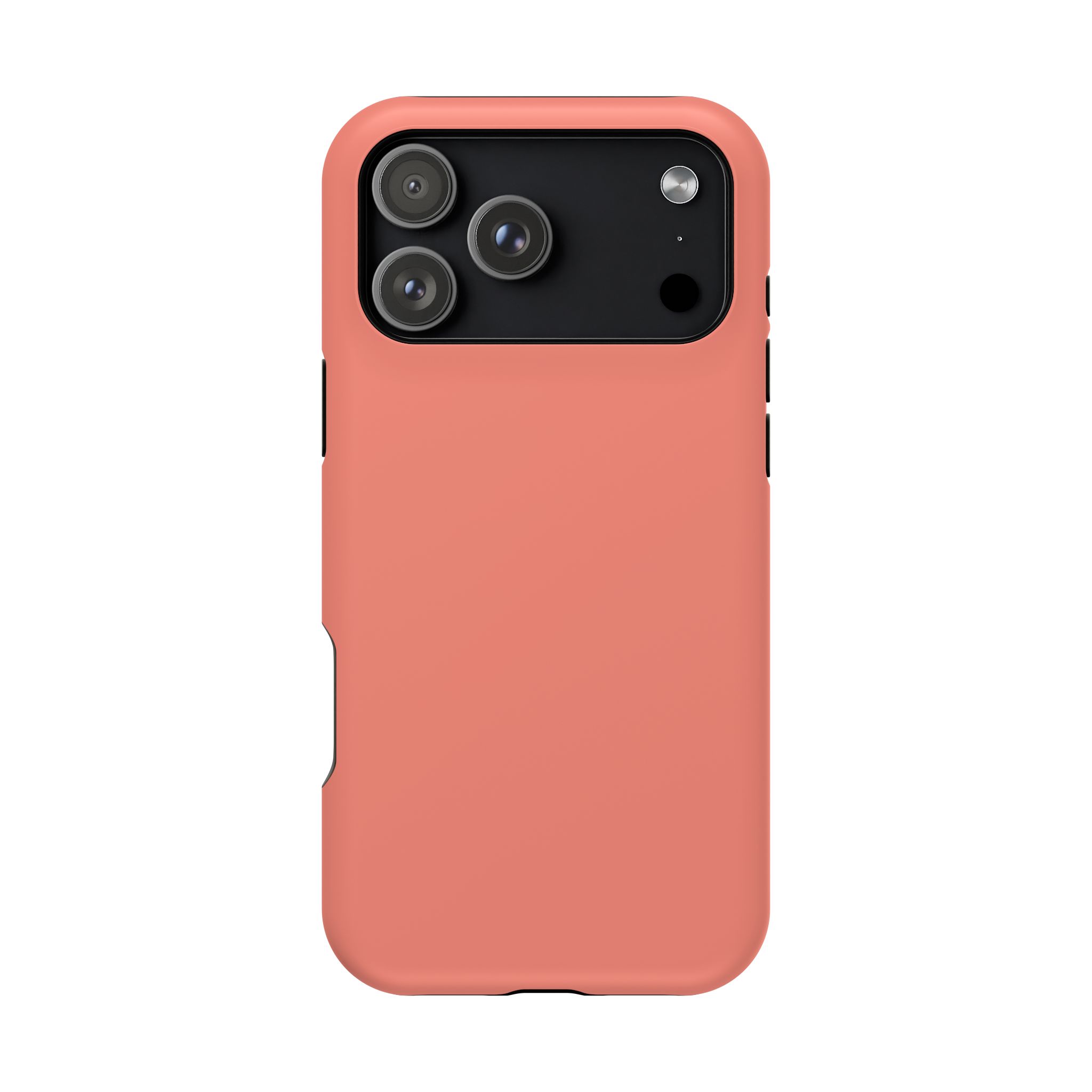 Peachy Coral – Warm Coral iPhone Case - Image 40