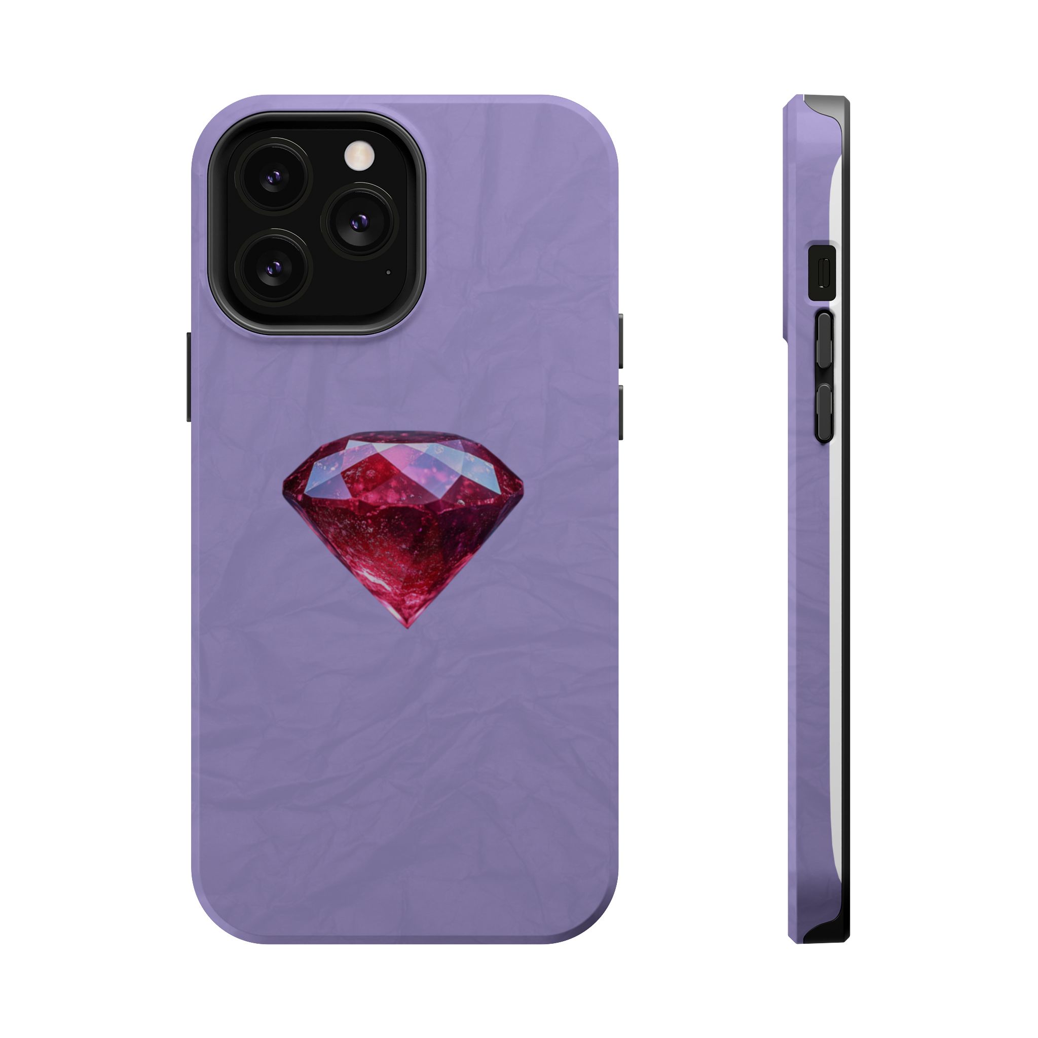 Scarlet Ice – Ruby Diamond iPhone Case - Image 16