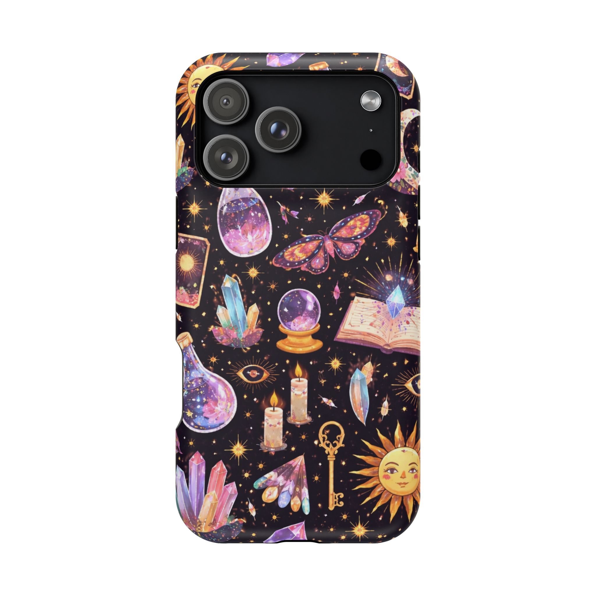 Cosmic Alchemy – Mystical Celestial Magic iPhone Case - Image 40