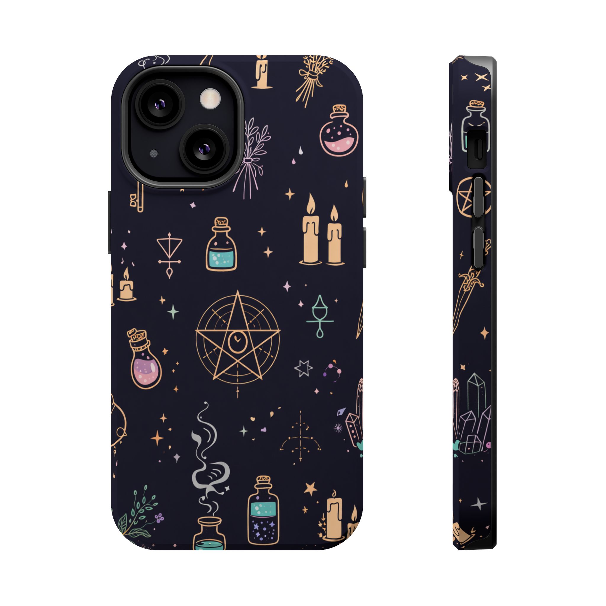 Coven Symbols – Witchcraft Icons Magic iPhone Case - Image 13