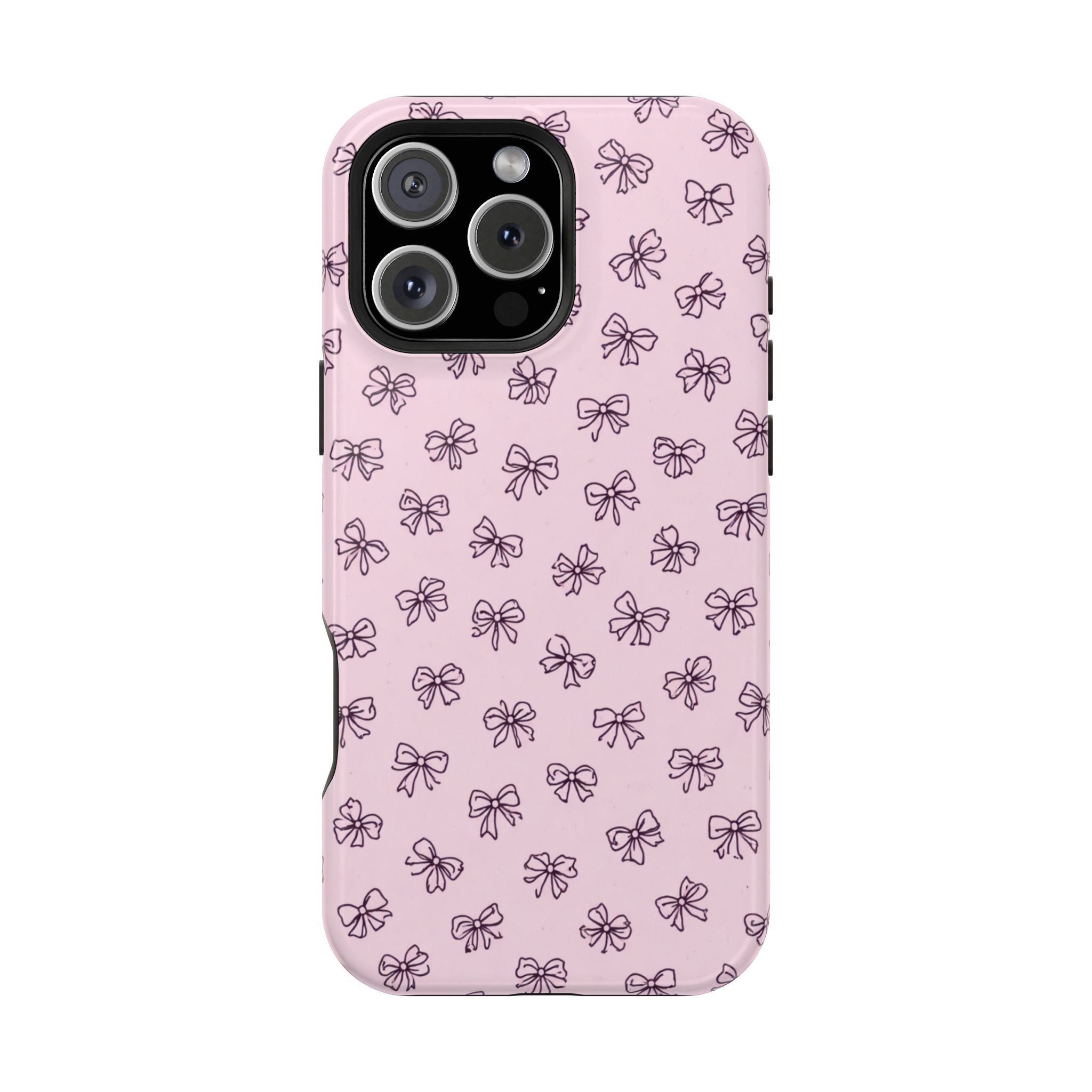 Blush Bows – Pink Bow iPhone Case - Image 32