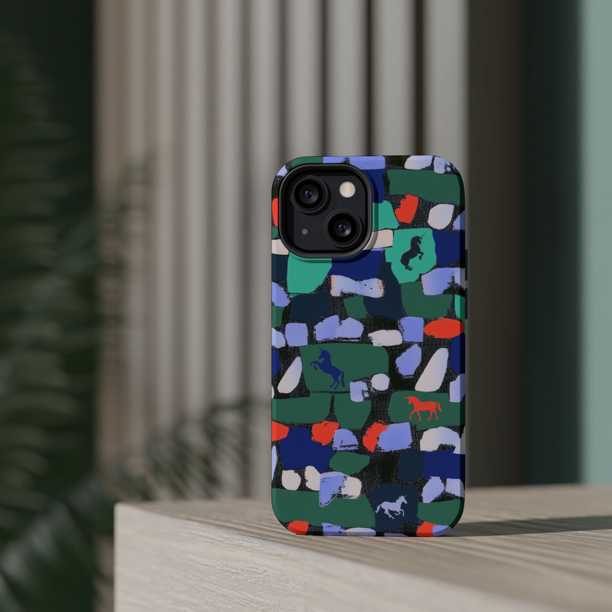 Myth Mosaic – Unicorn Fantasy iPhone Case - Image 49