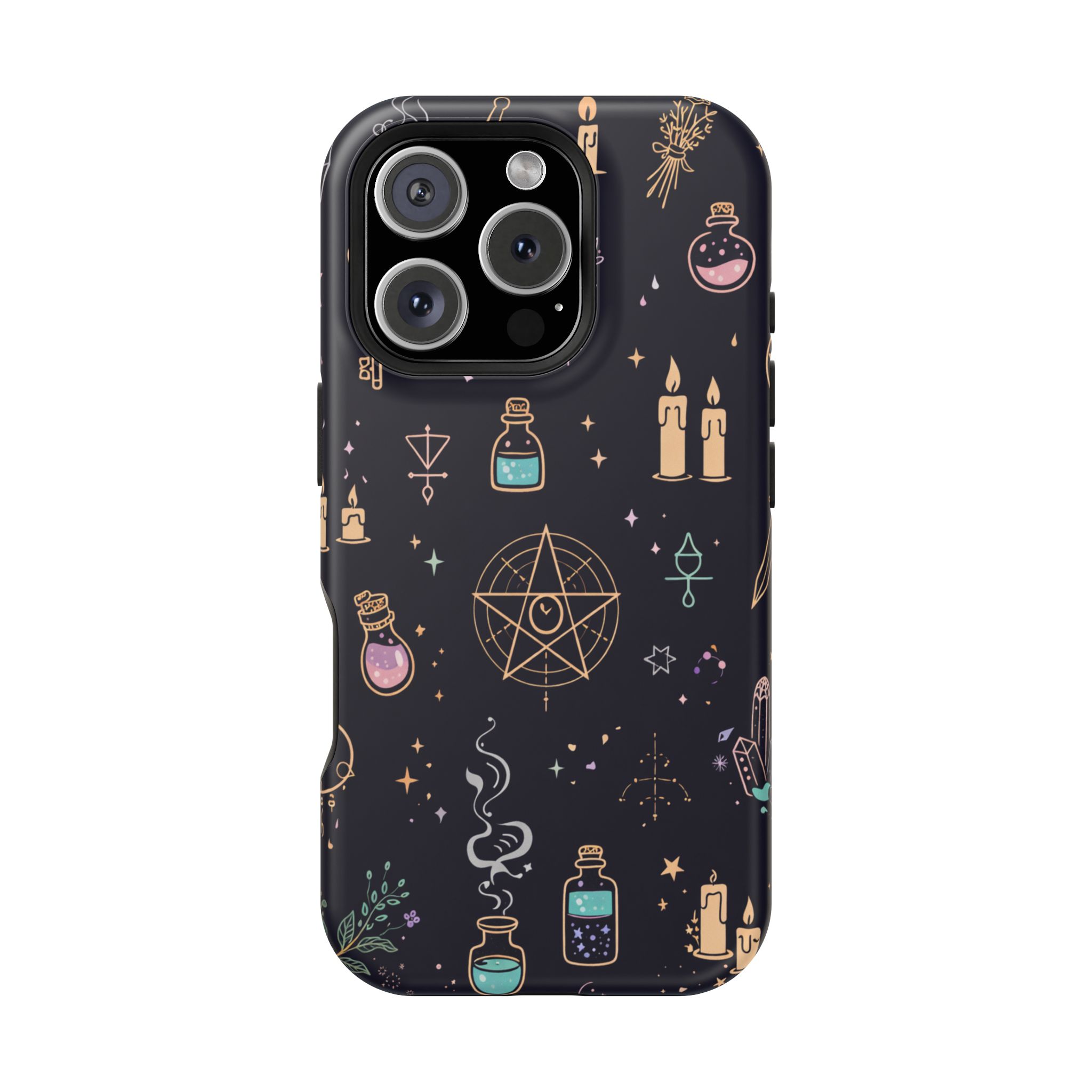 Coven Symbols – Witchcraft Icons Magic iPhone Case - Image 31