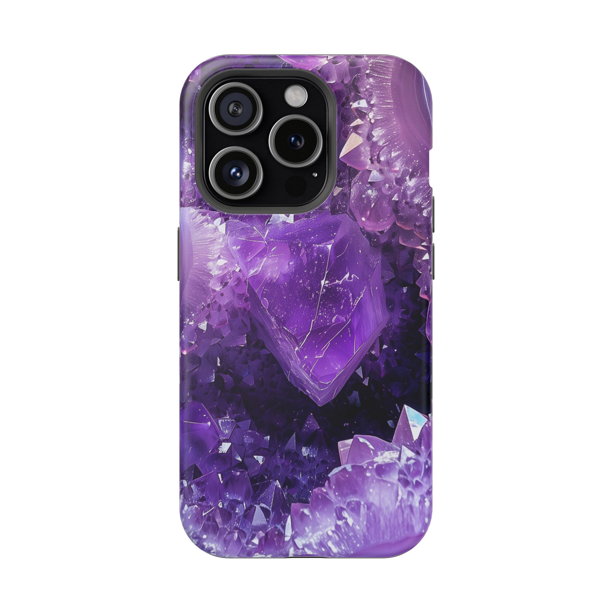 Violet Vice – Amethyst Geode Crystal iPhone Case - Image 21