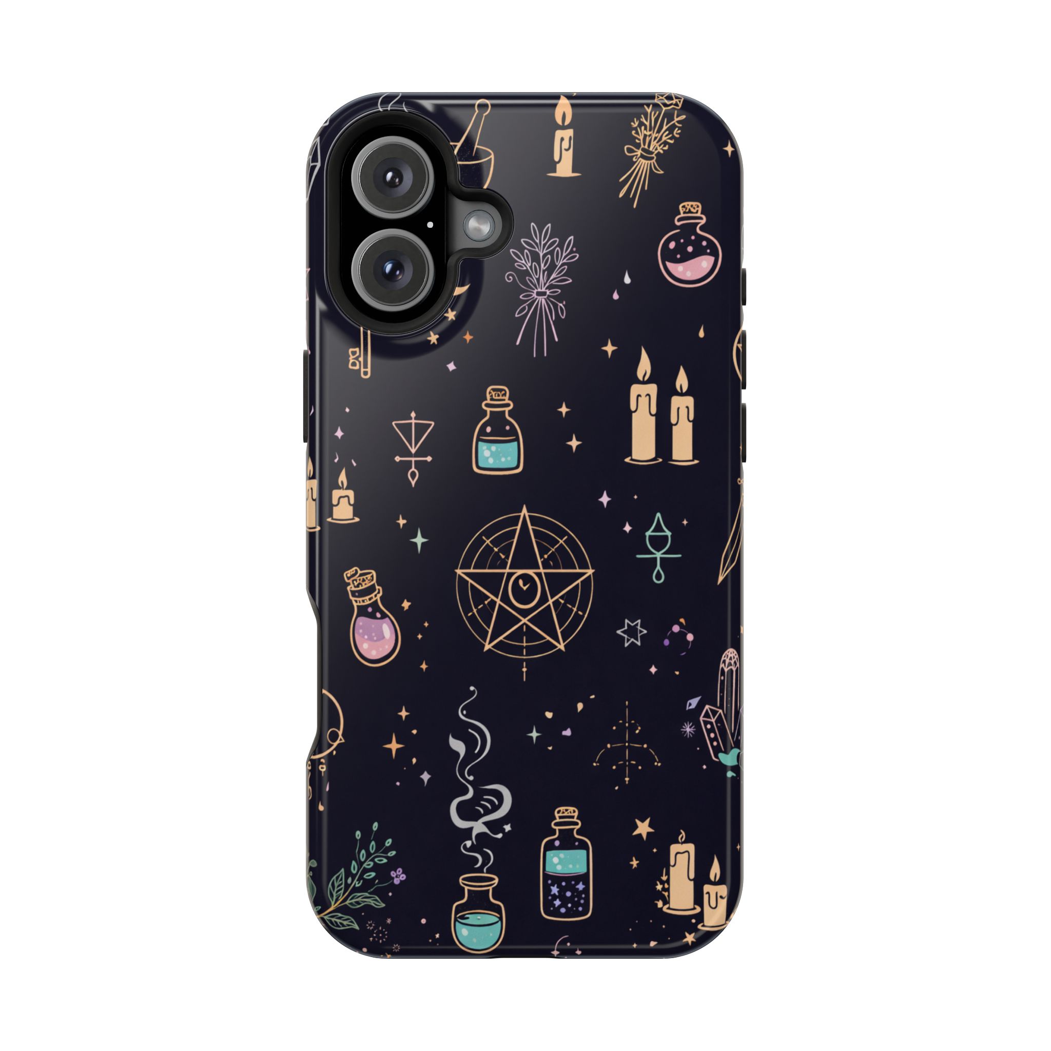 Coven Symbols – Witchcraft Icons Magic iPhone Case - Image 28