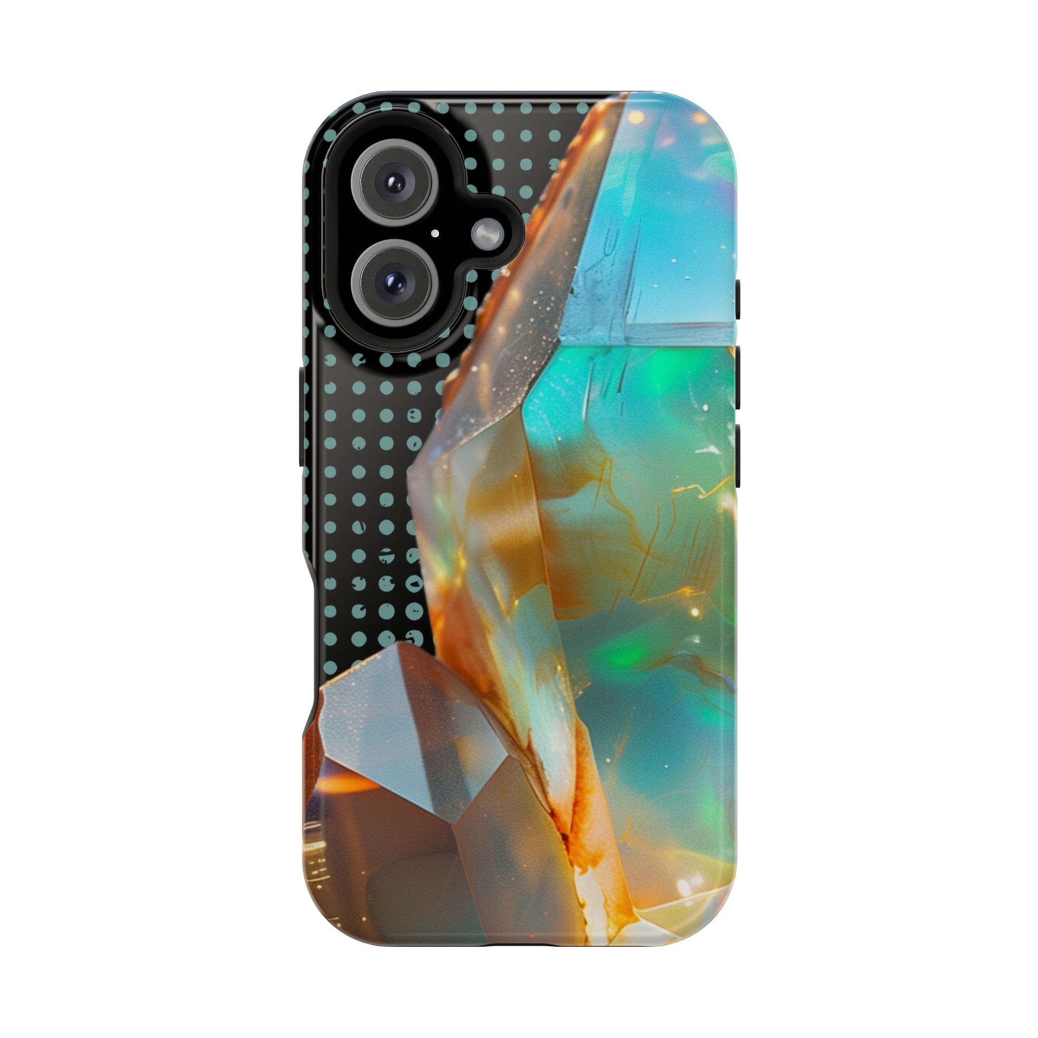 Prism Aura – Opal Iridescent Crystal Glow iPhone Case - Image 26