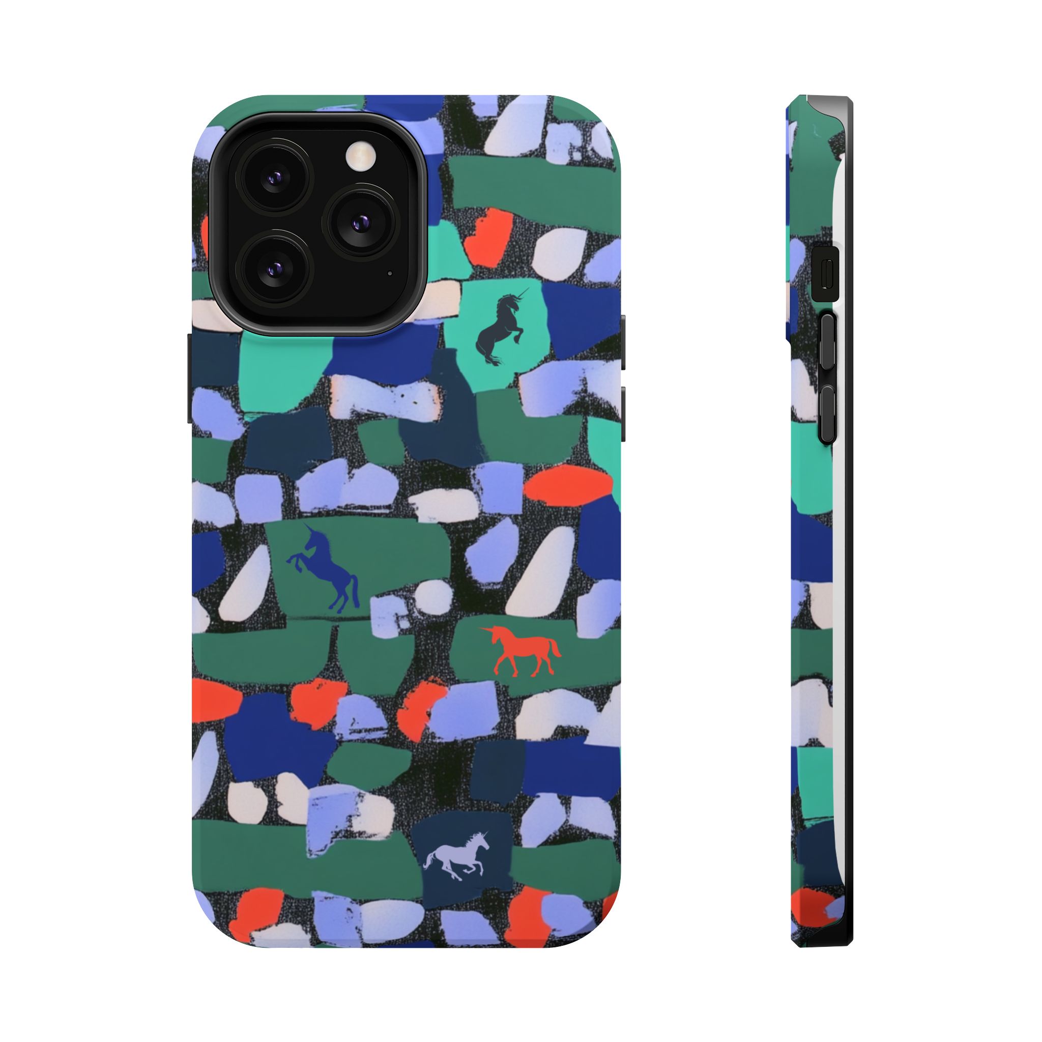 Myth Mosaic – Unicorn Fantasy iPhone Case - Image 62