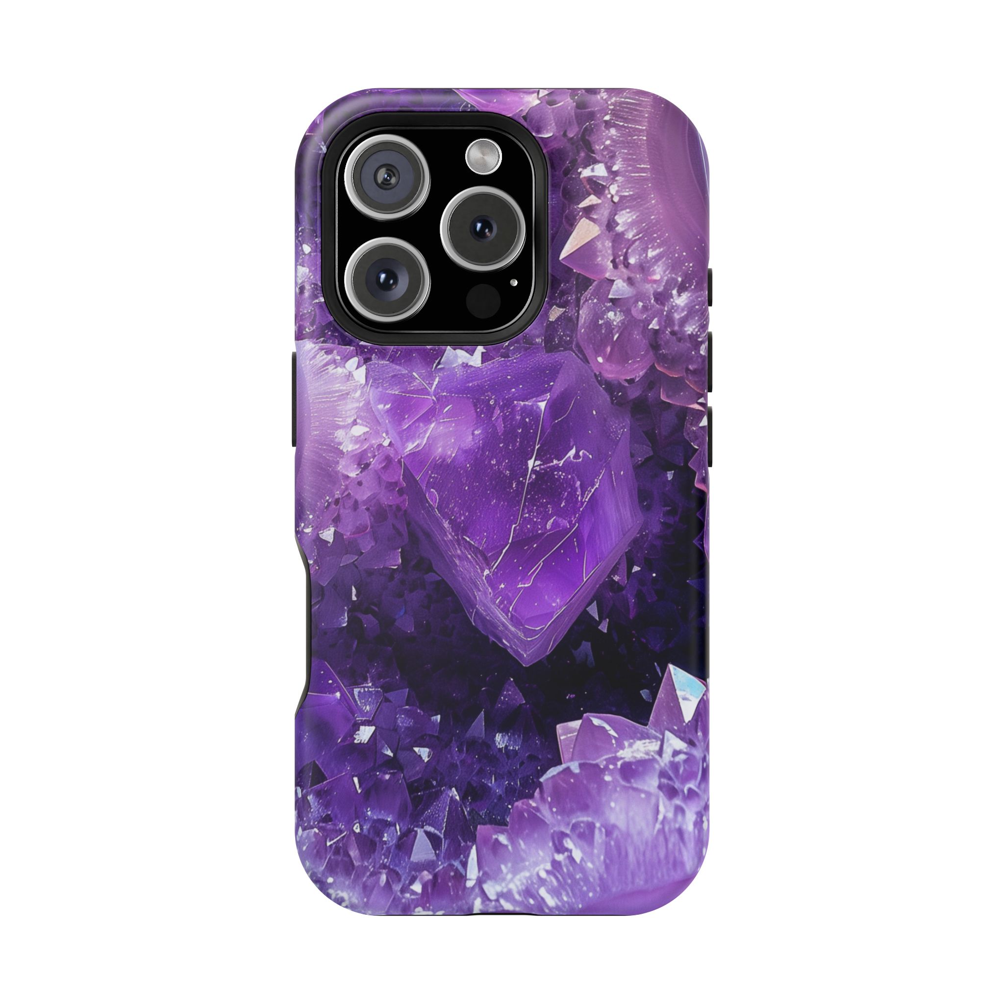 Violet Vice – Amethyst Geode Crystal iPhone Case - Image 31