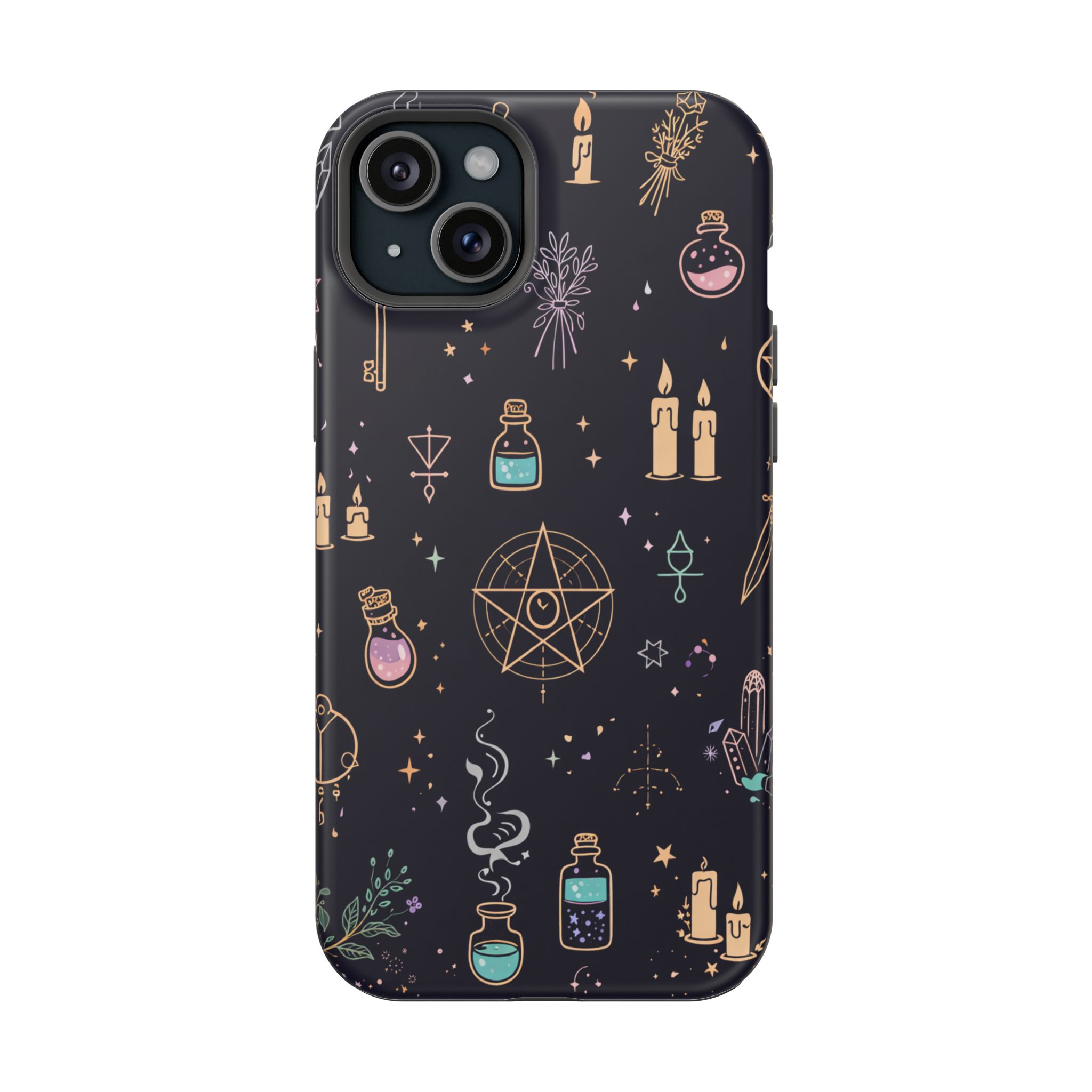 Coven Symbols – Witchcraft Icons Magic iPhone Case - Image 23