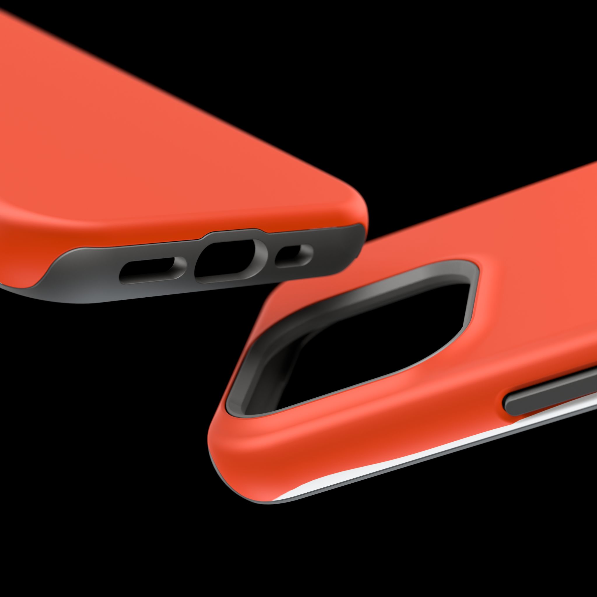 Sunset Orange iPhone Case – Bold Orange - Image 80