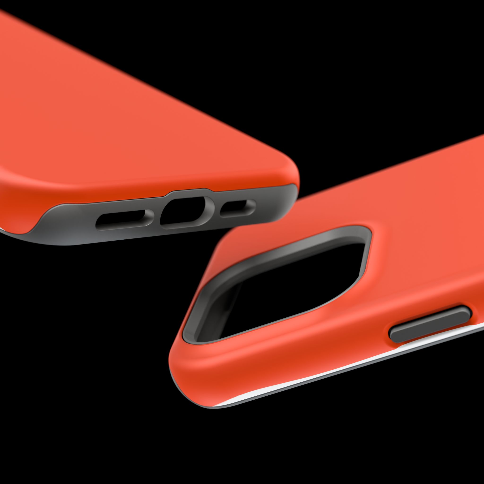 Sunset Orange iPhone Case – Bold Orange - Image 96