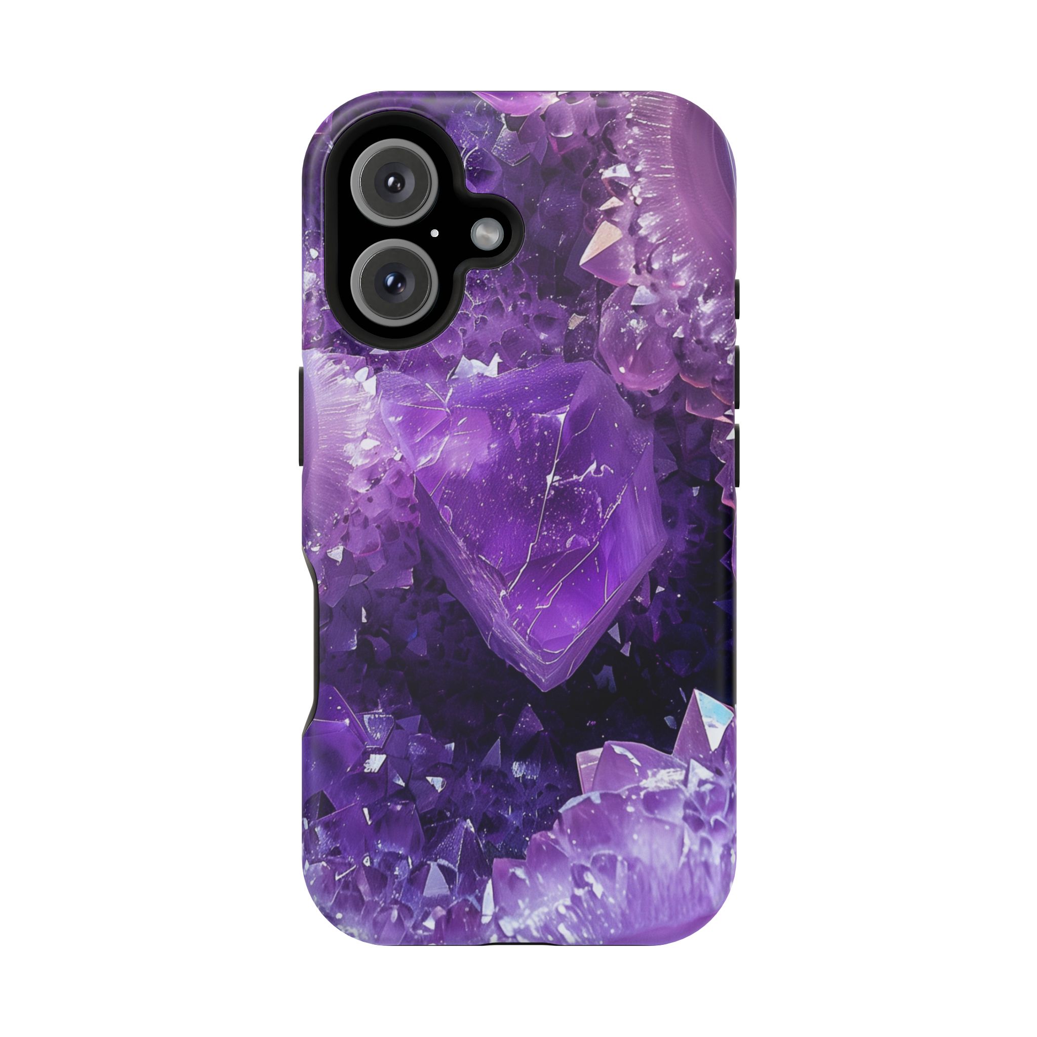 Violet Vice – Amethyst Geode Crystal iPhone Case - Image 27