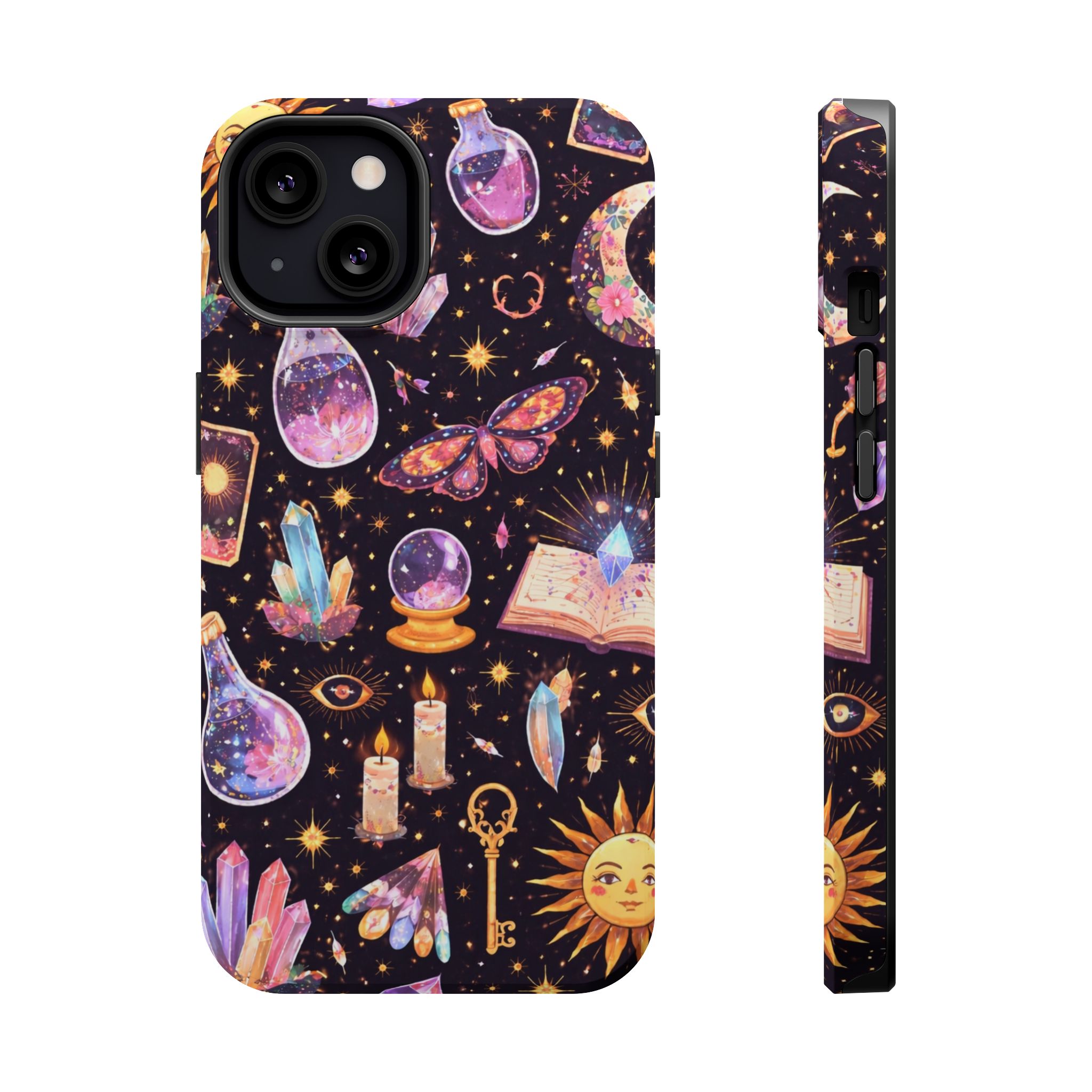 Cosmic Alchemy – Mystical Celestial Magic iPhone Case - Image 11