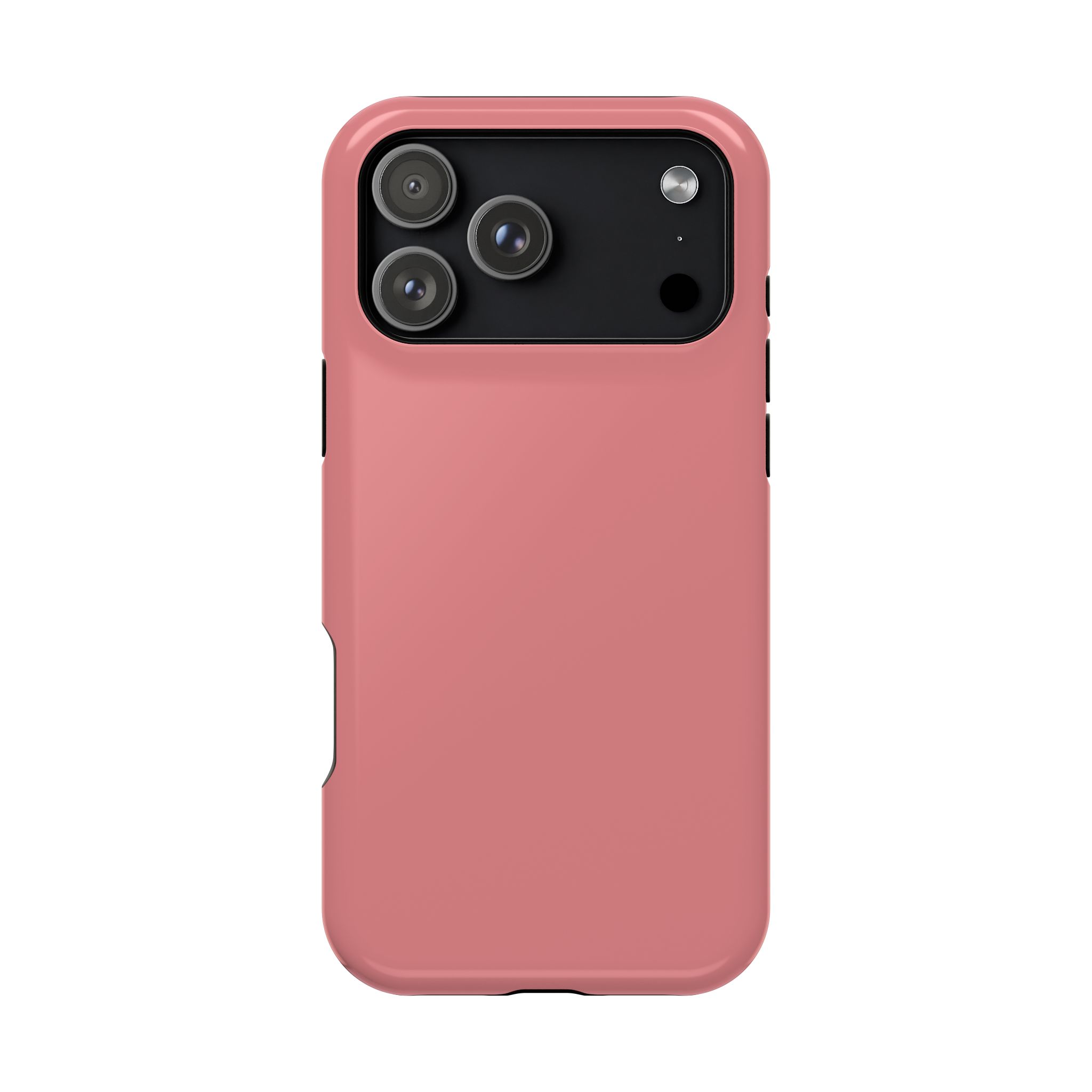 Rosewood Red – Soft Rose Red iPhone Case - Image 135