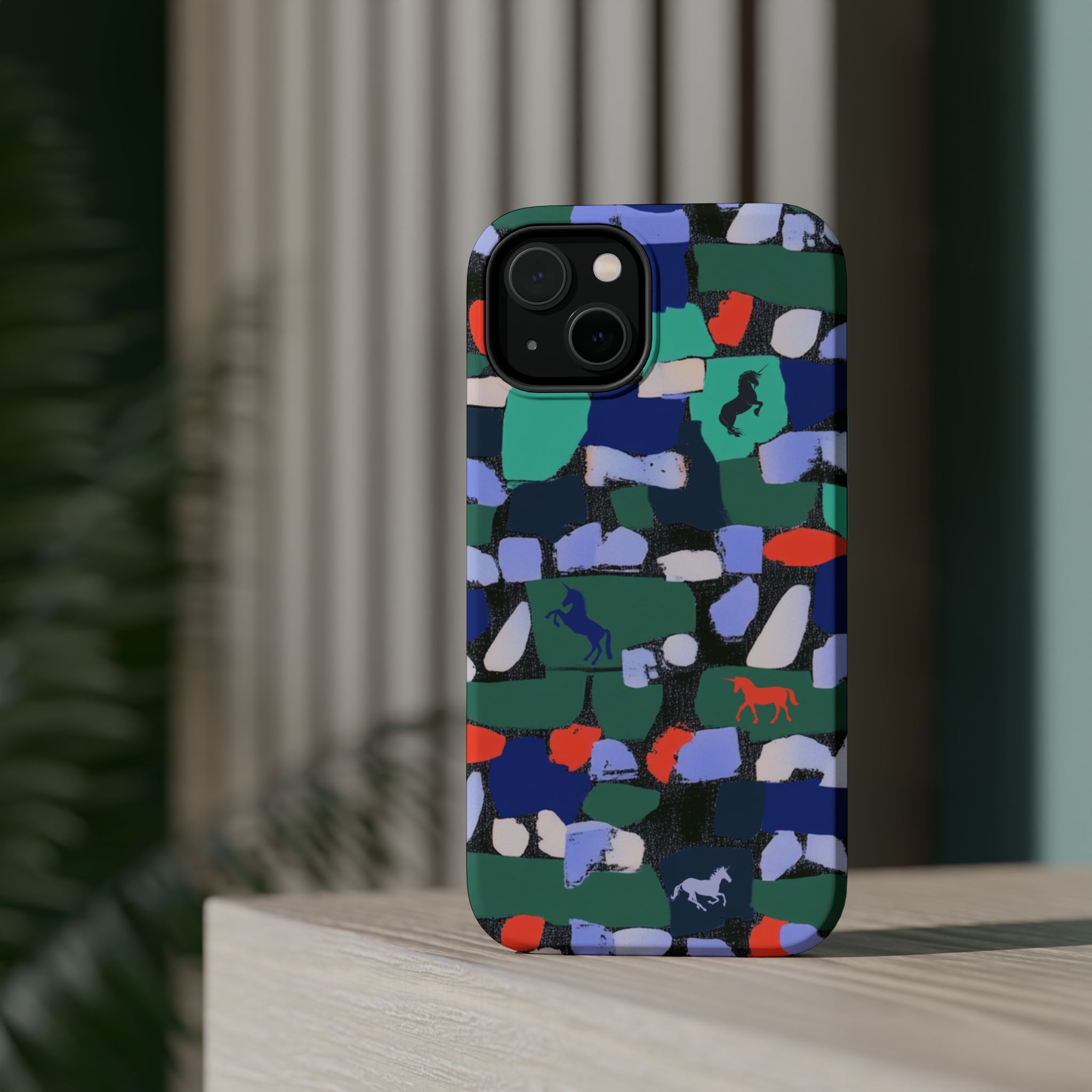 Myth Mosaic – Unicorn Fantasy iPhone Case - Image 9
