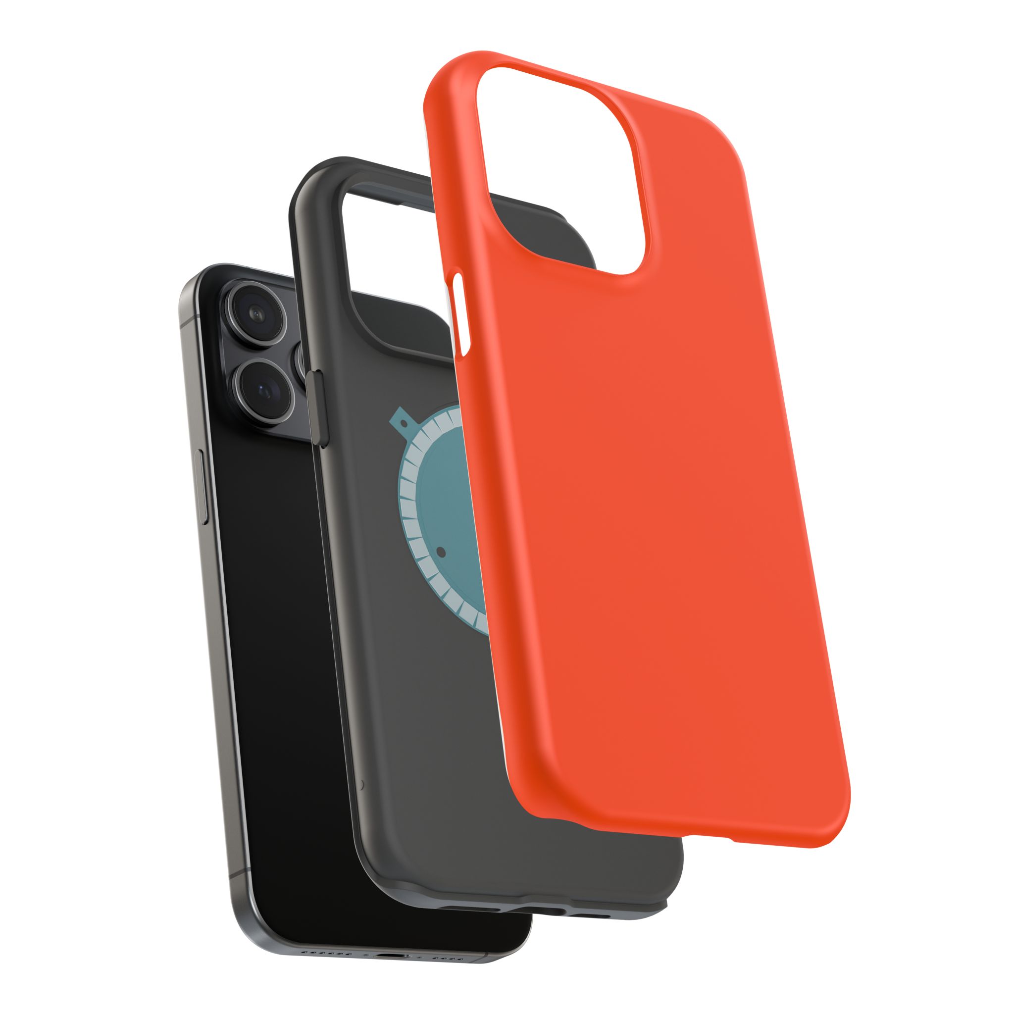 Sunset Orange iPhone Case – Bold Orange - Image 97