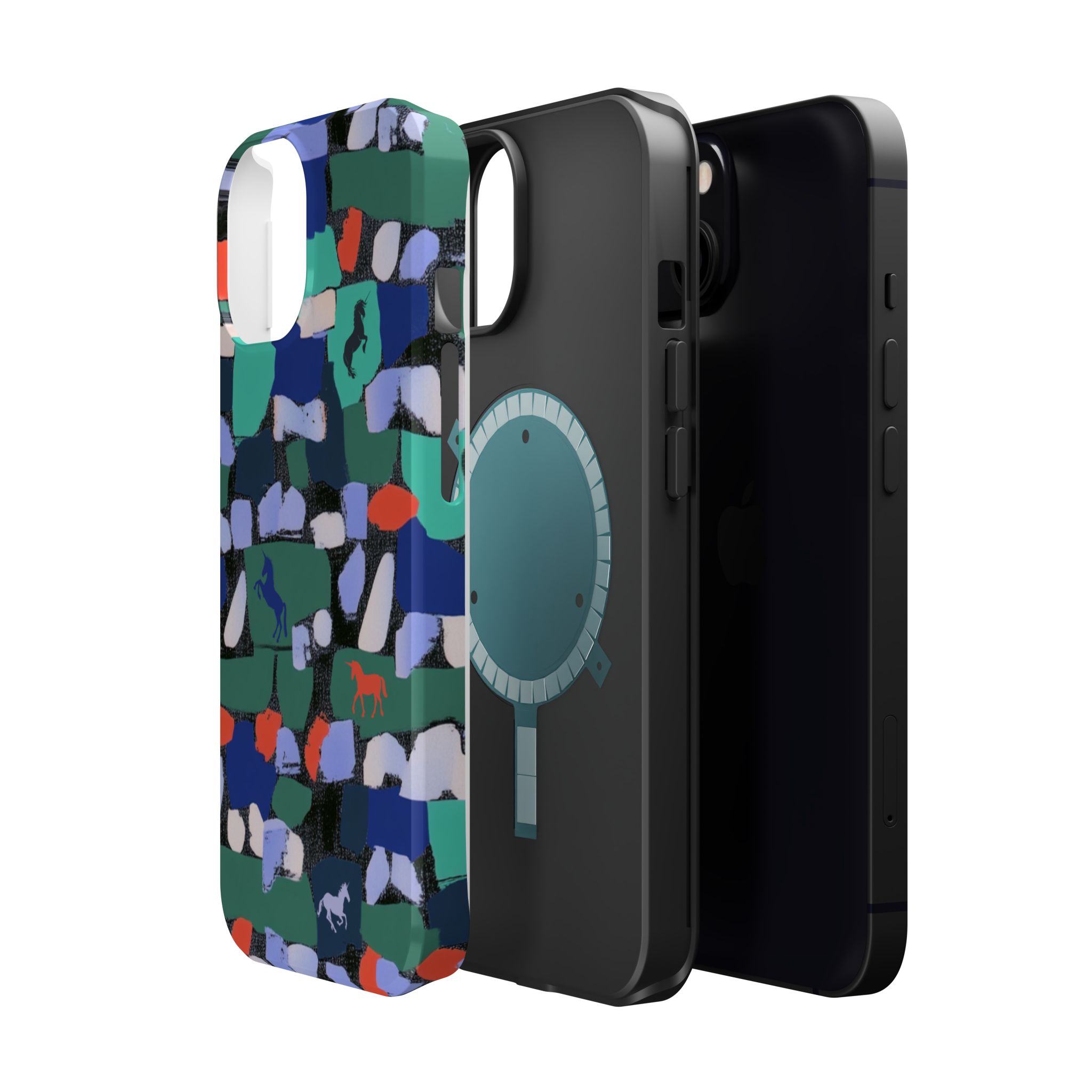 Myth Mosaic – Unicorn Fantasy iPhone Case - Image 35
