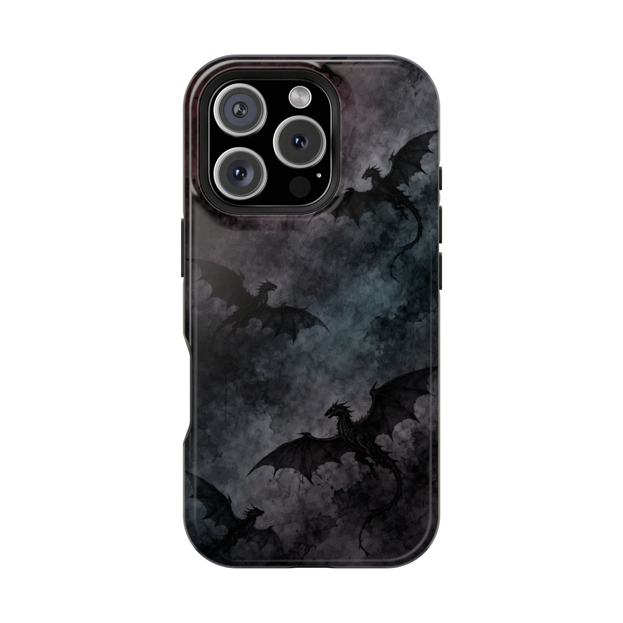 Shadow Flight – Dark Dragon Gothic iPhone Case - Image 30