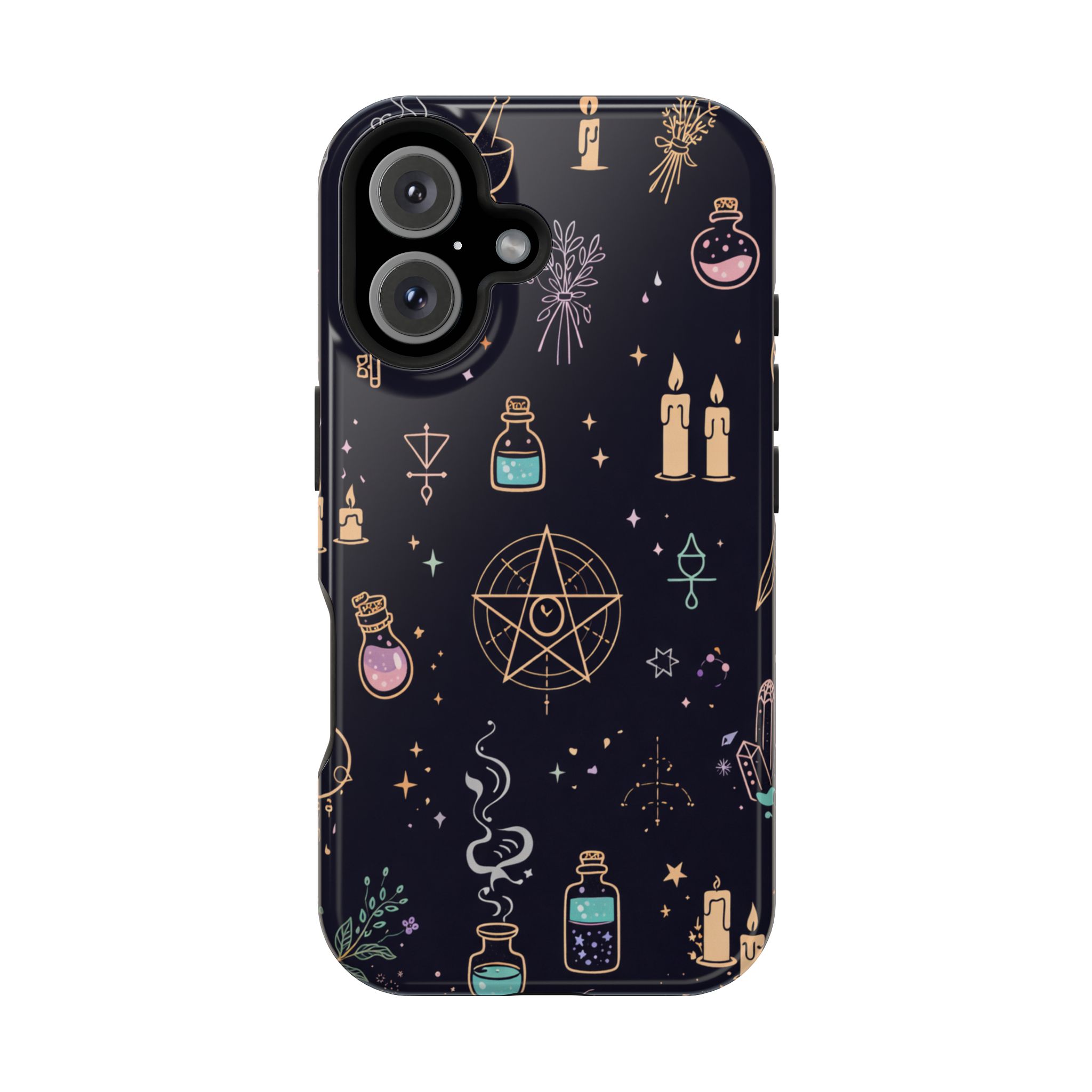 Coven Symbols – Witchcraft Icons Magic iPhone Case - Image 26