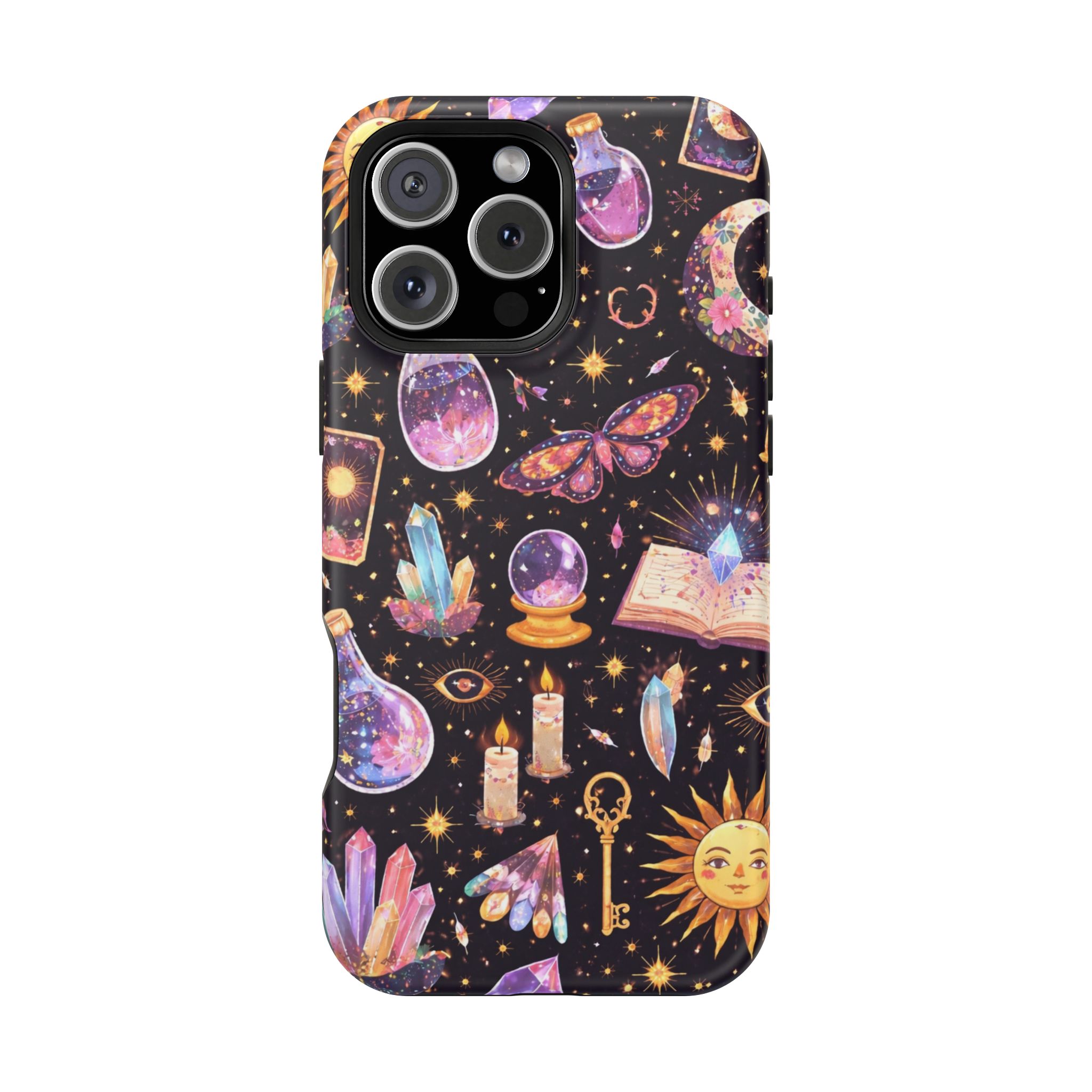 Cosmic Alchemy – Mystical Celestial Magic iPhone Case - Image 33