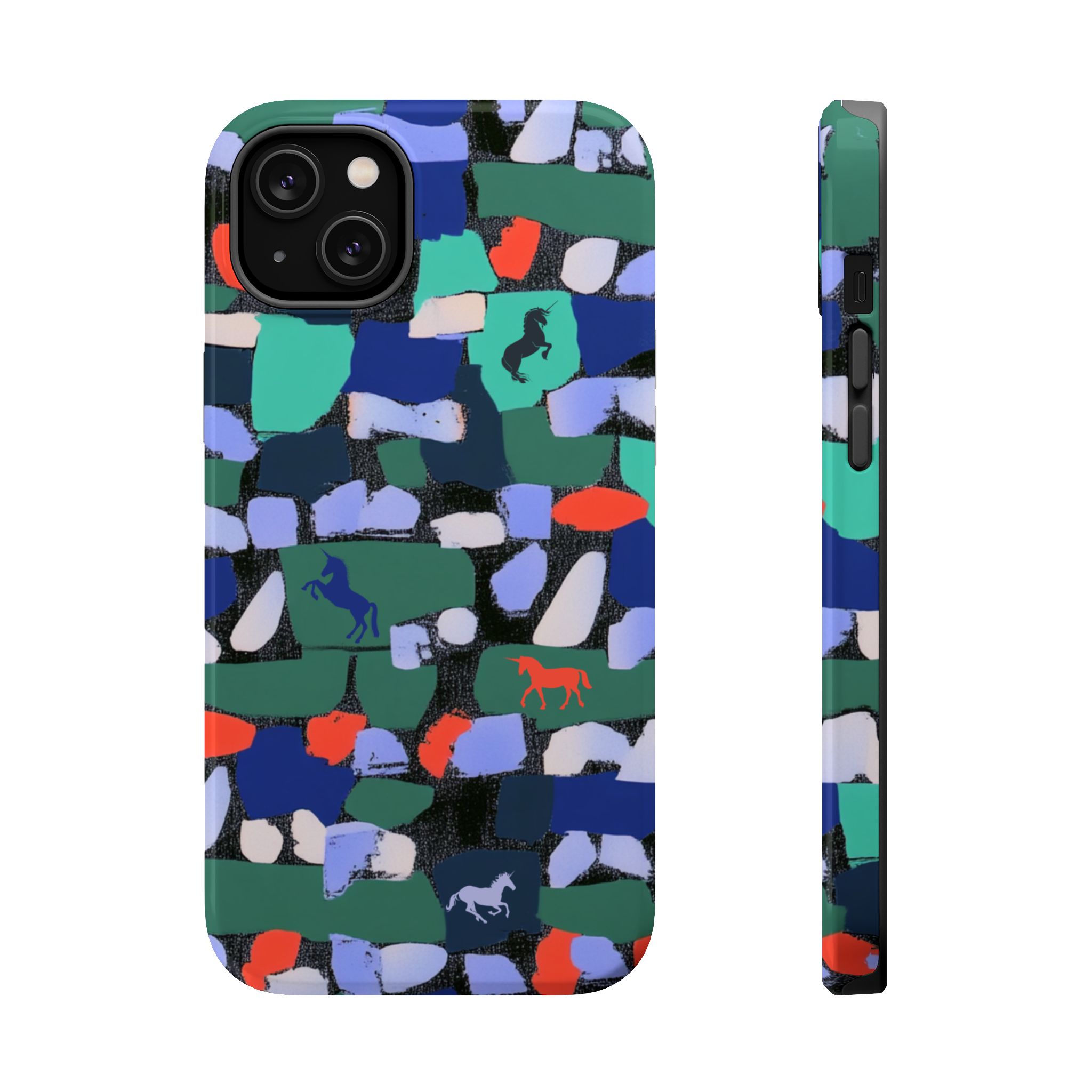 Myth Mosaic – Unicorn Fantasy iPhone Case - Image 18