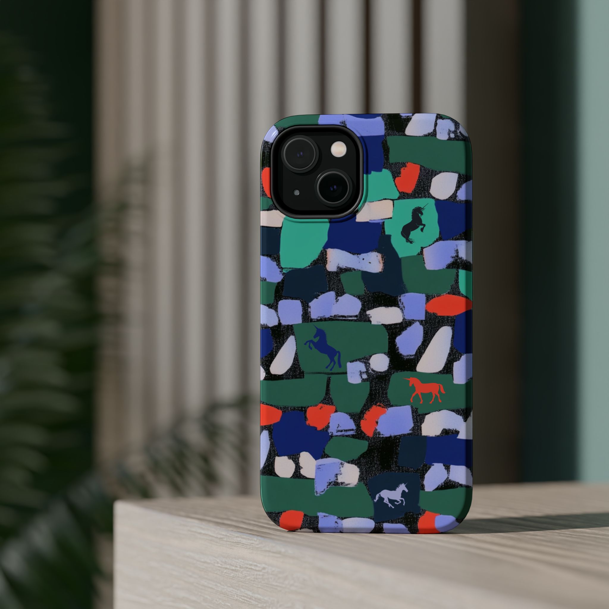 Myth Mosaic – Unicorn Fantasy iPhone Case - Image 5