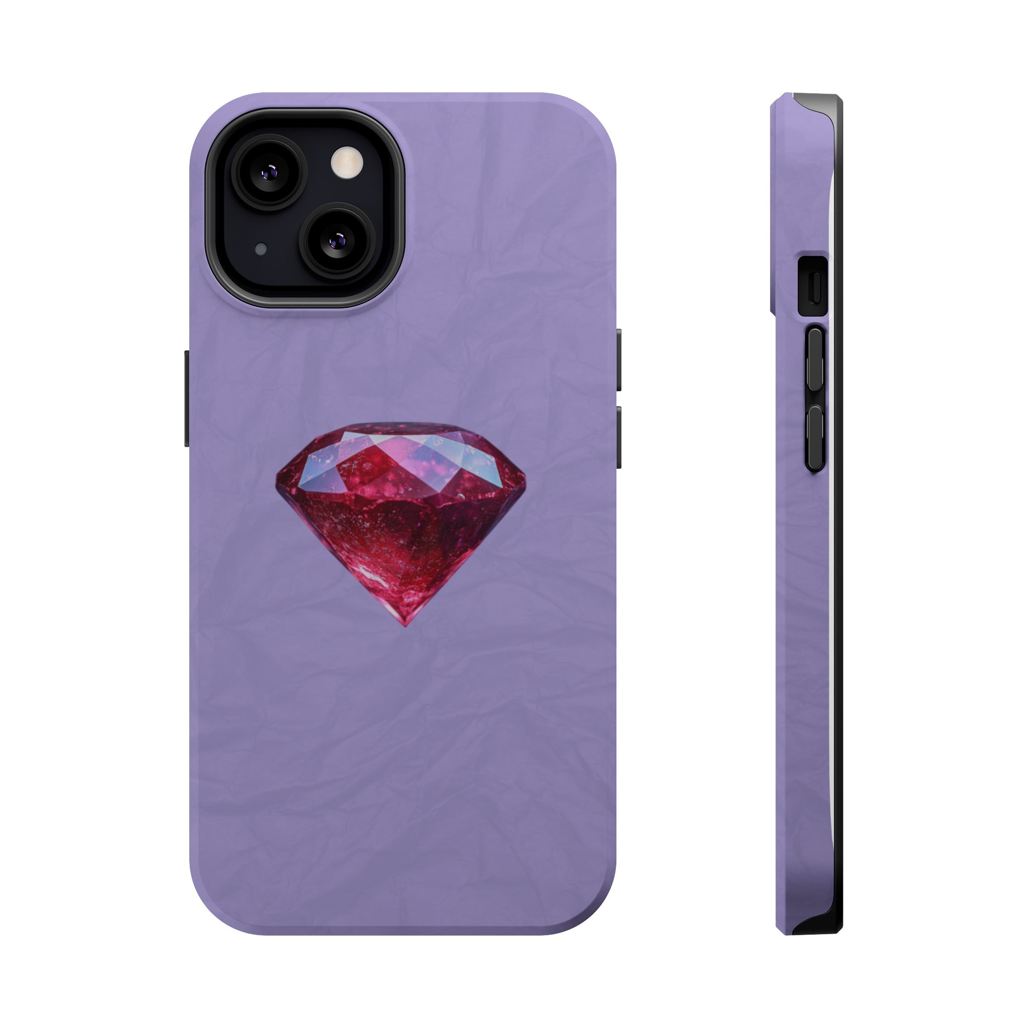 Scarlet Ice – Ruby Diamond iPhone Case - Image 11