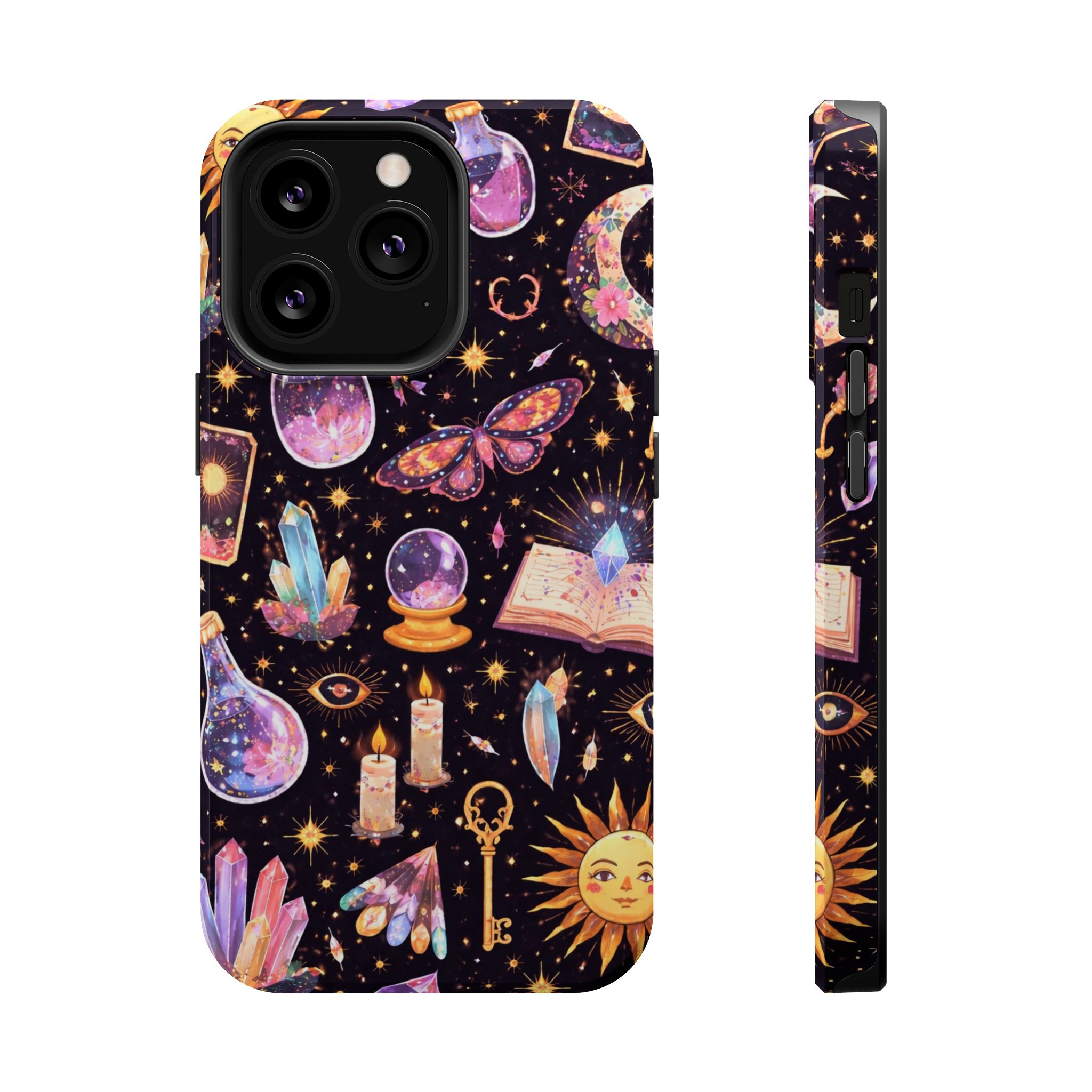 Cosmic Alchemy – Mystical Celestial Magic iPhone Case - Image 14