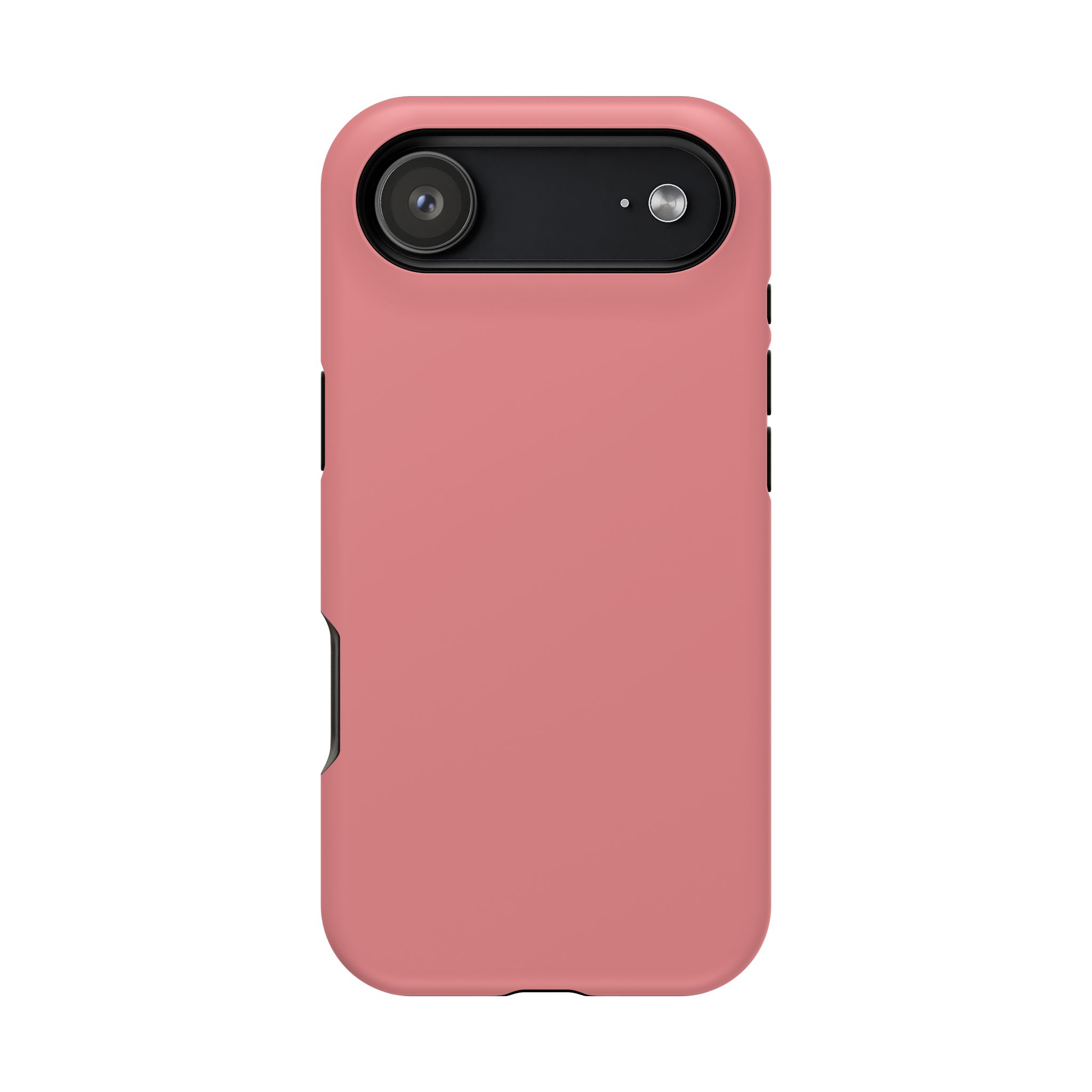 Rosewood Red – Soft Rose Red iPhone Case - Image 132