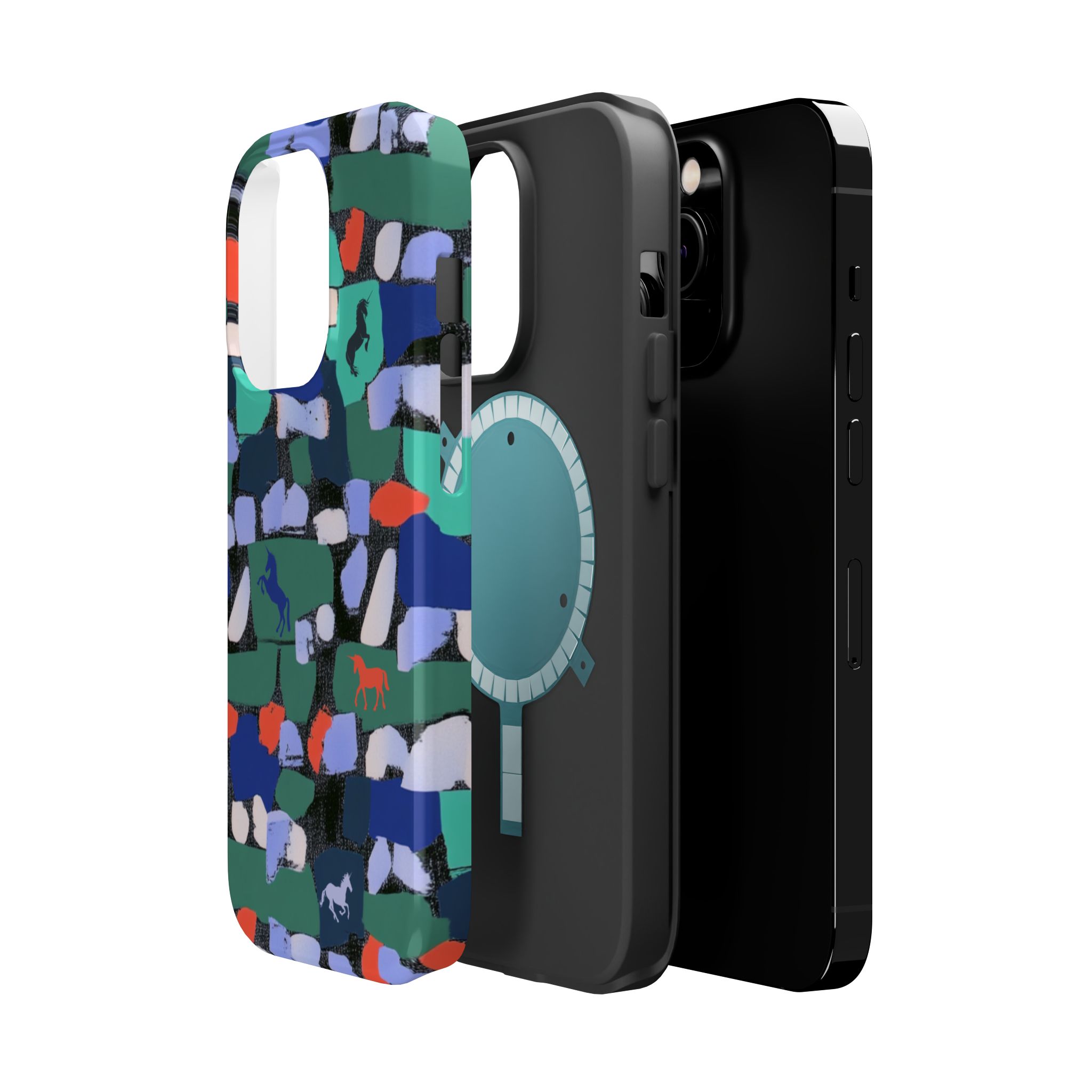 Myth Mosaic – Unicorn Fantasy iPhone Case - Image 11