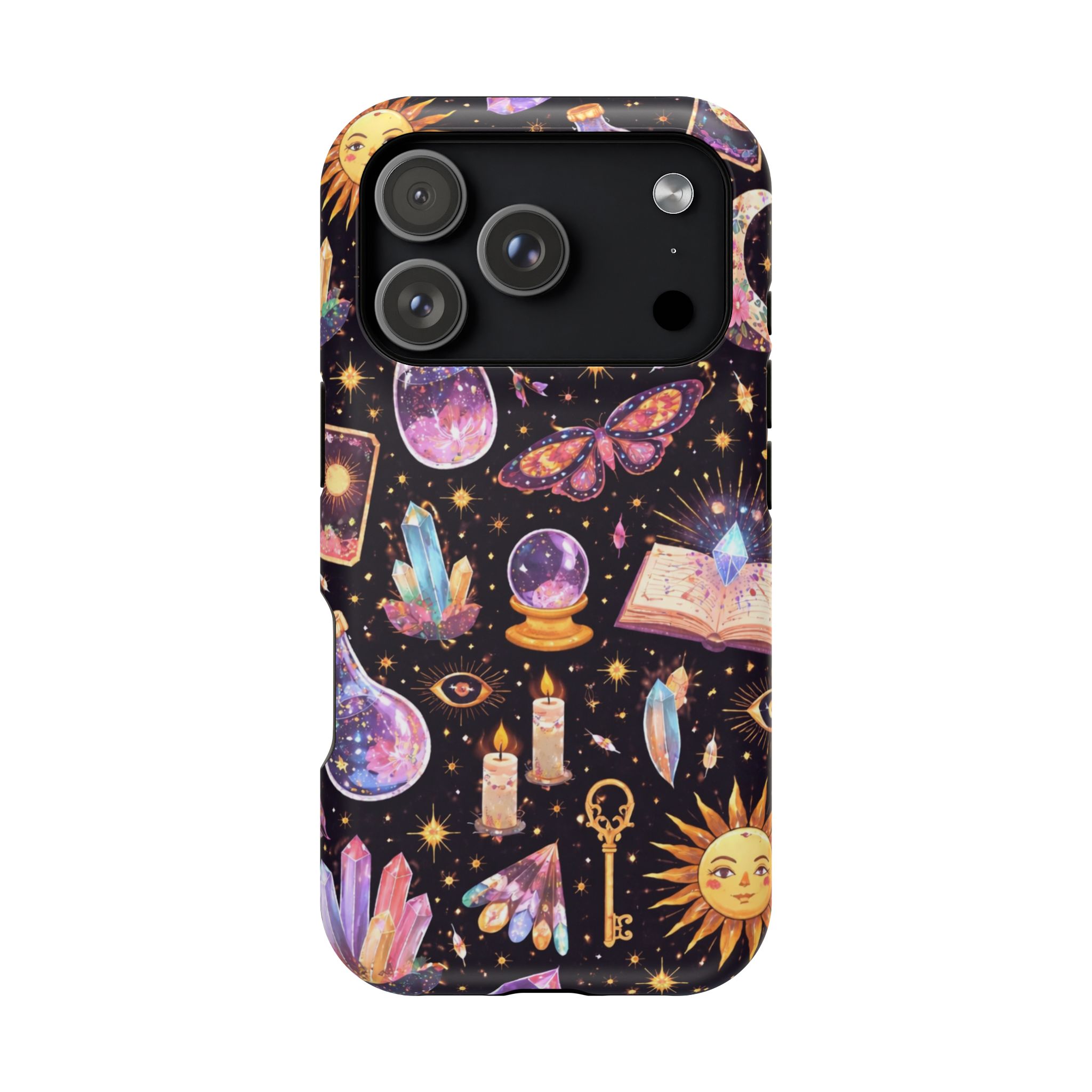Cosmic Alchemy – Mystical Celestial Magic iPhone Case - Image 38