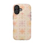 Pastel Floral Tile iPhone Case