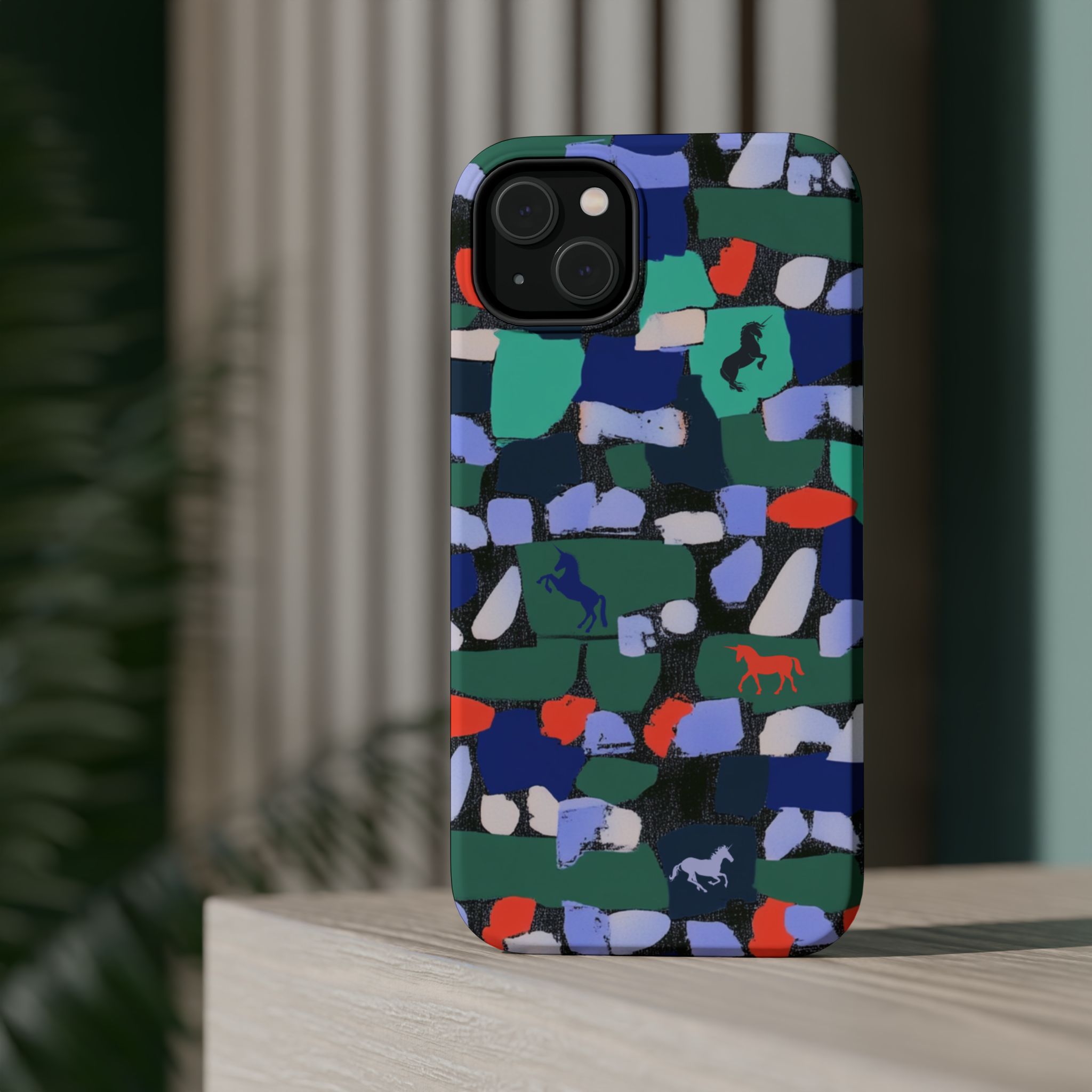 Myth Mosaic – Unicorn Fantasy iPhone Case - Image 25