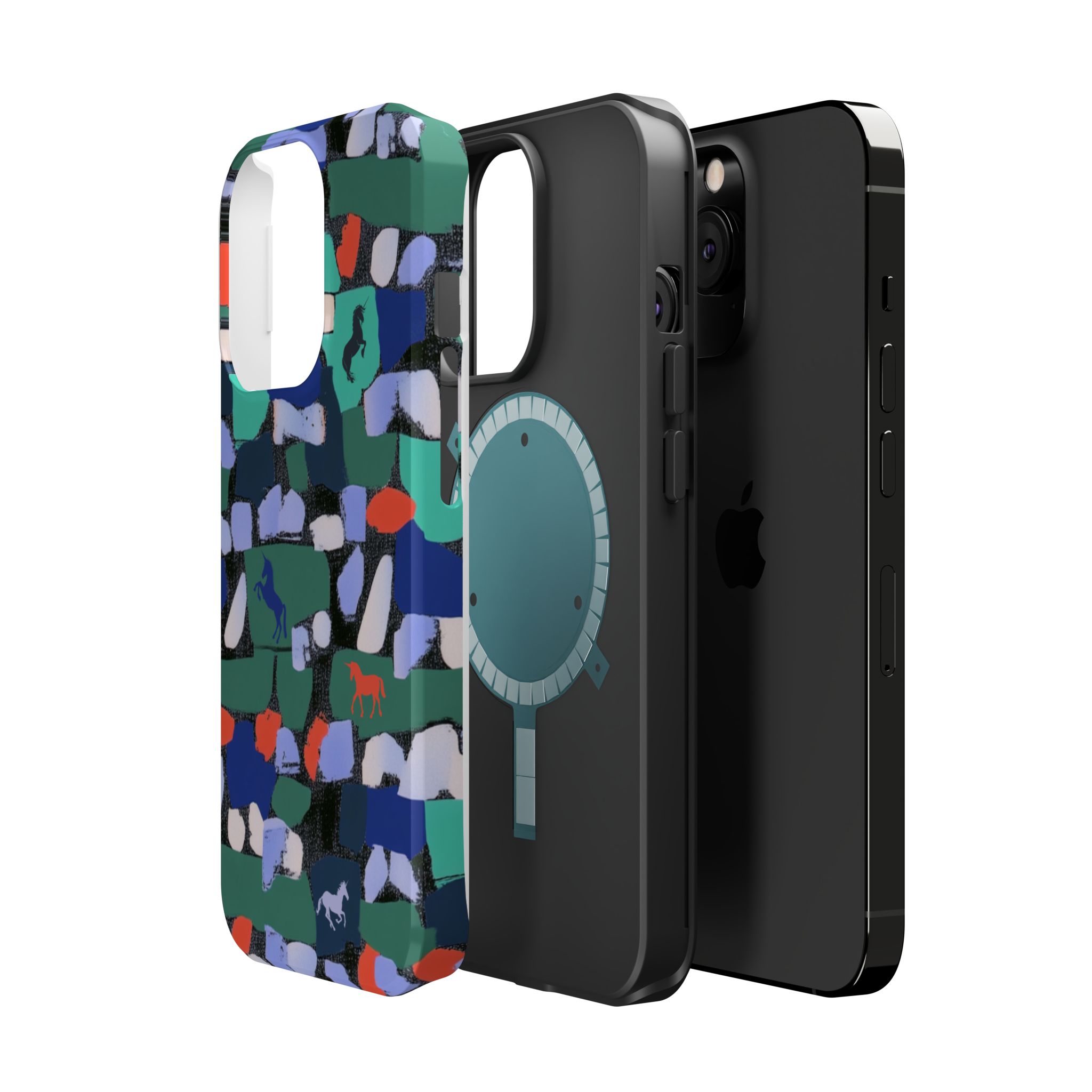 Myth Mosaic – Unicorn Fantasy iPhone Case - Image 51