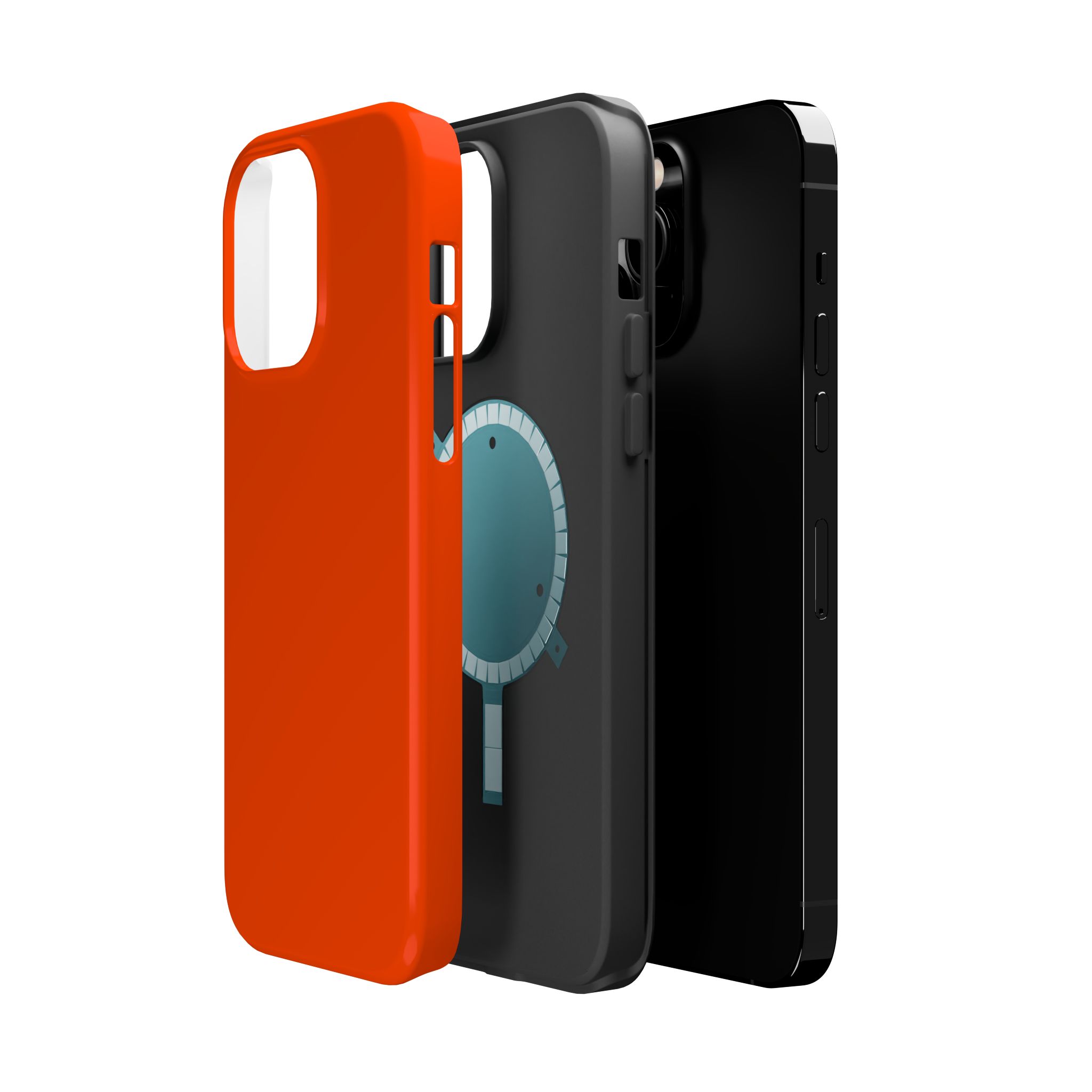 Sunset Orange iPhone Case – Bold Orange - Image 27