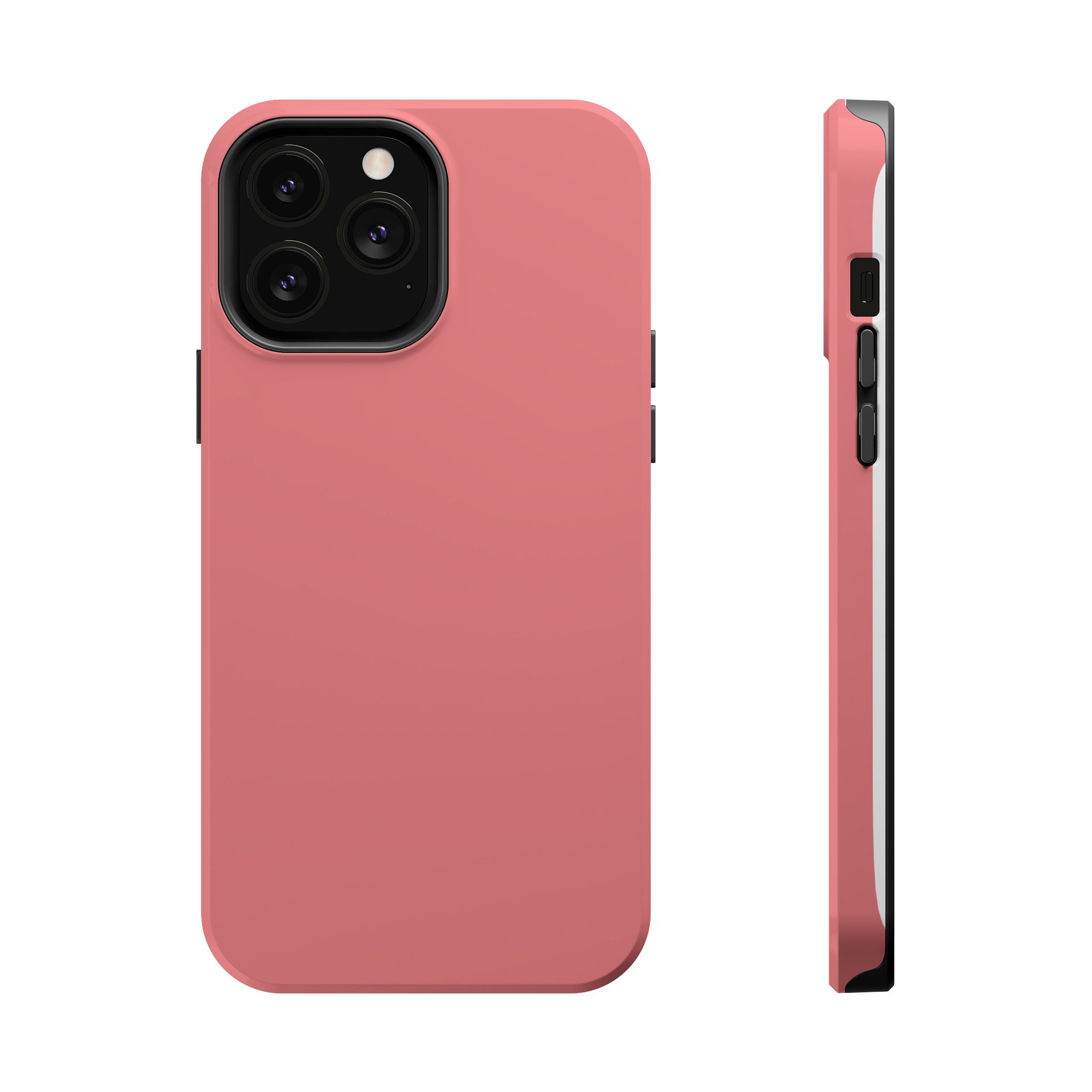 Rosewood Red – Soft Rose Red iPhone Case - Image 58