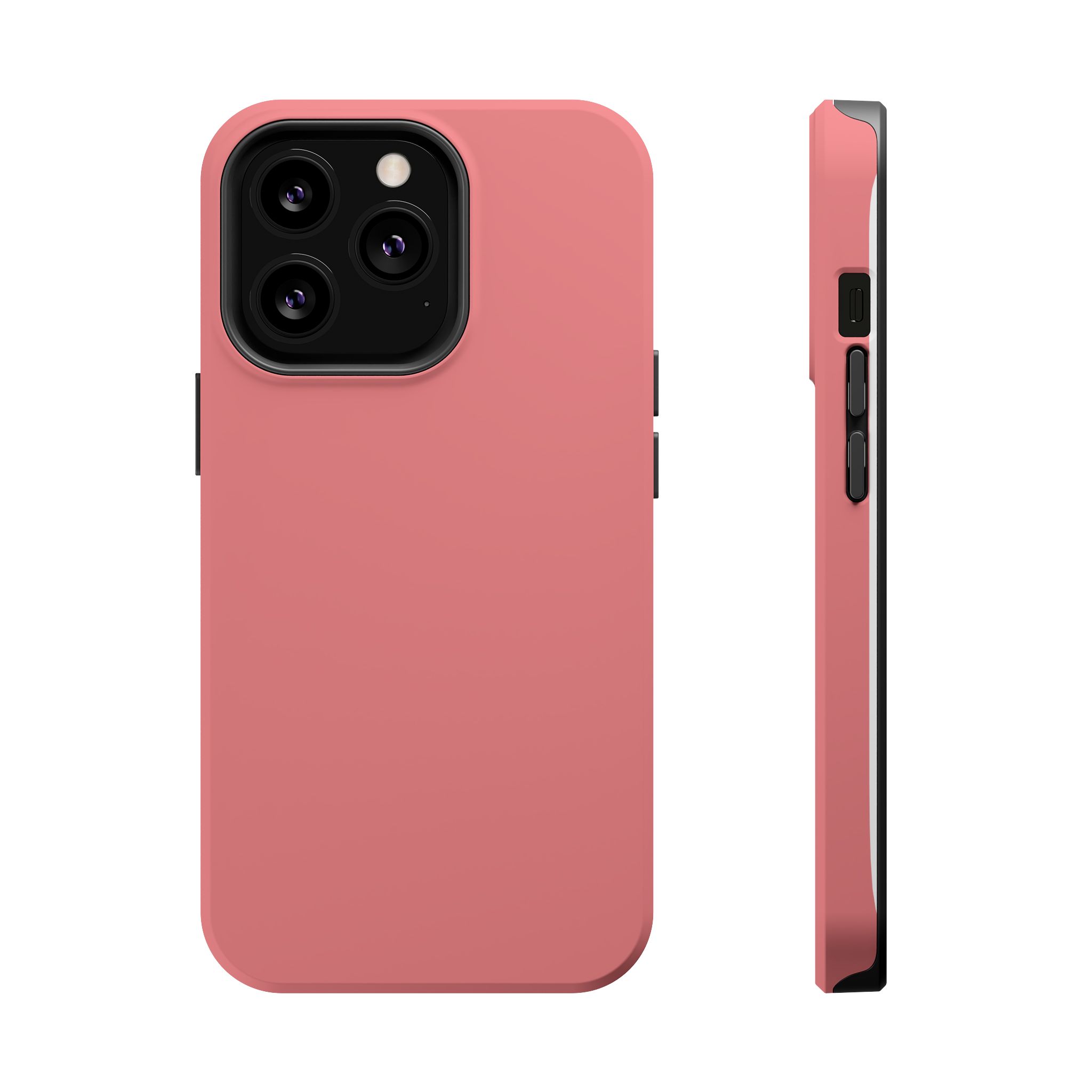 Rosewood Red – Soft Rose Red iPhone Case - Image 54
