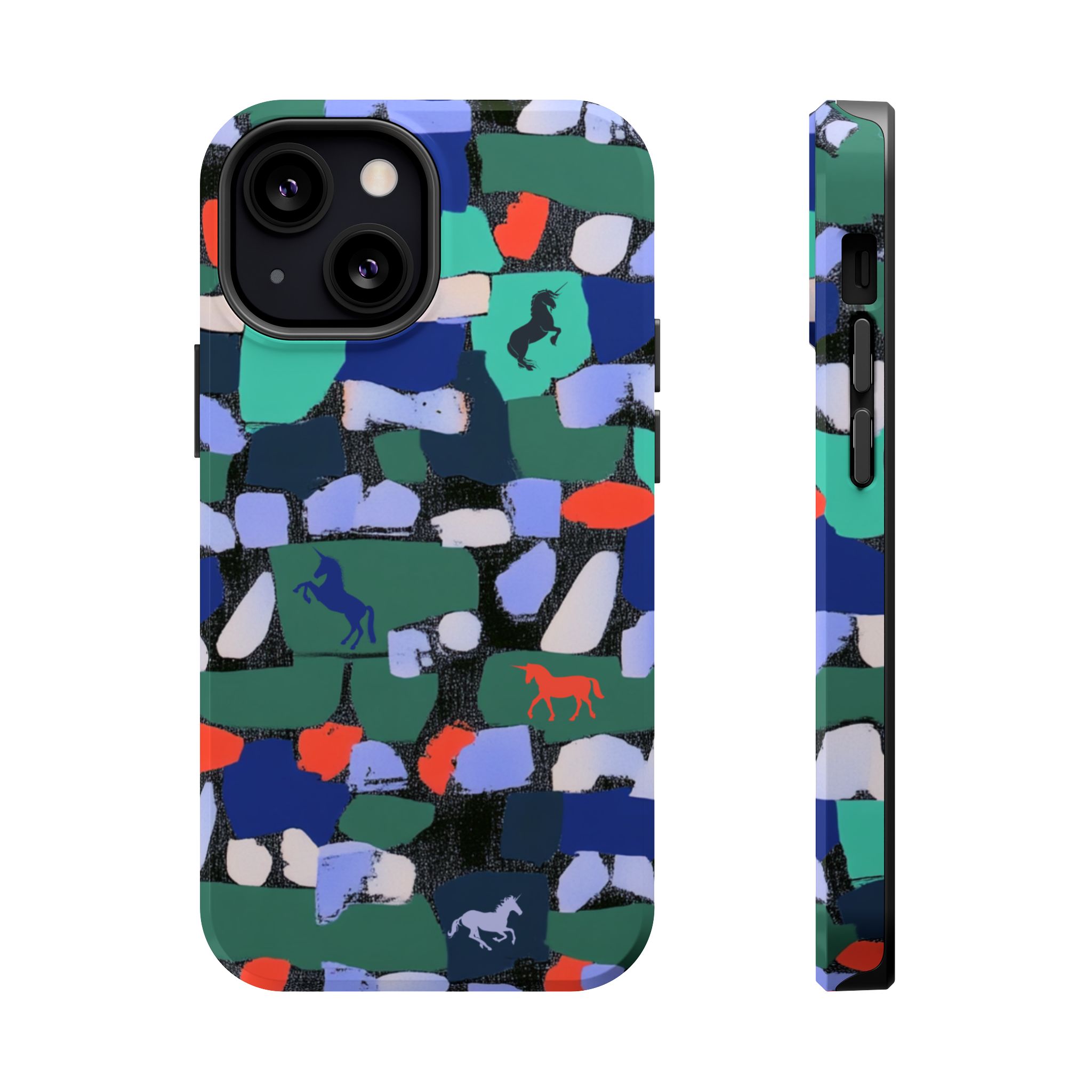 Myth Mosaic – Unicorn Fantasy iPhone Case - Image 42