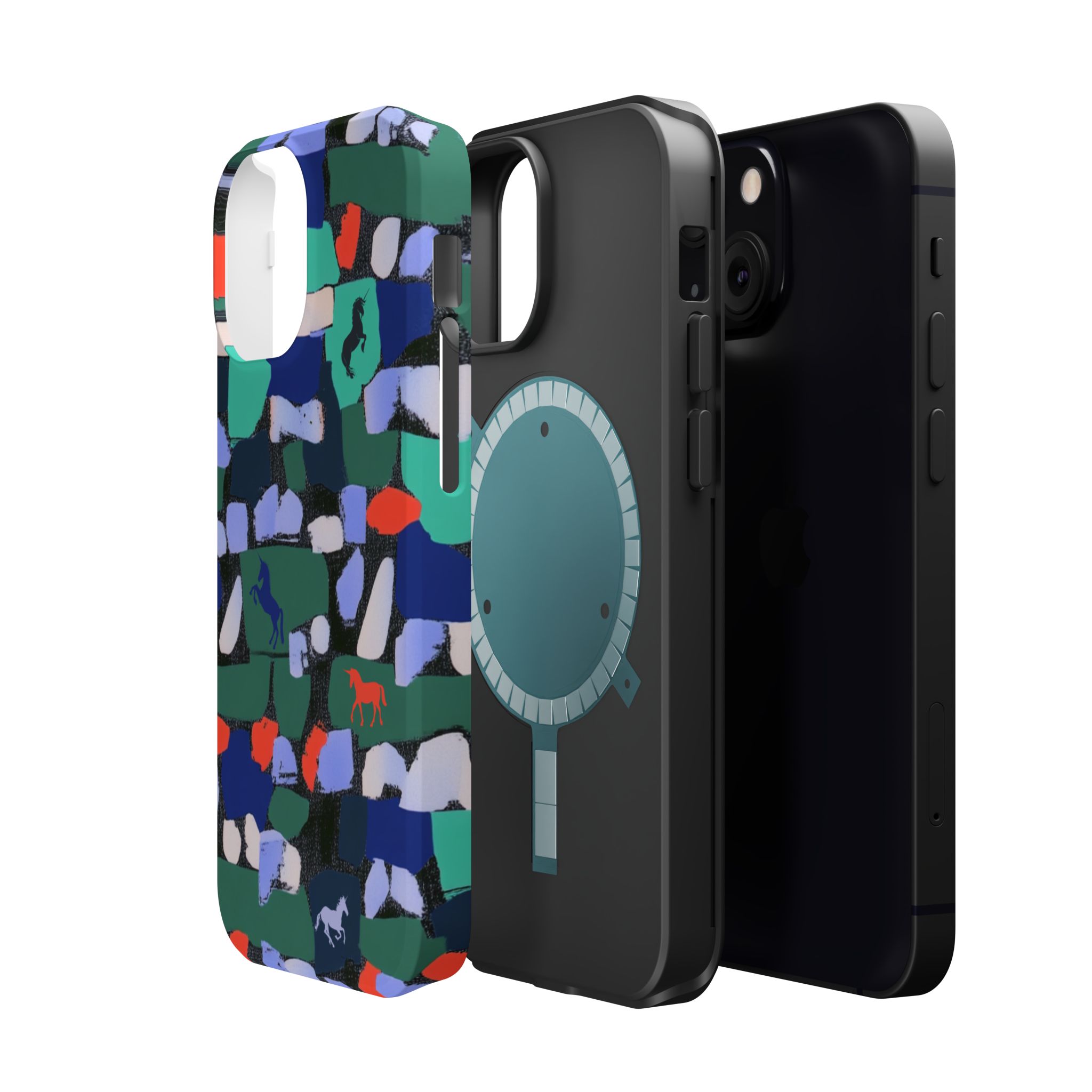 Myth Mosaic – Unicorn Fantasy iPhone Case - Image 47