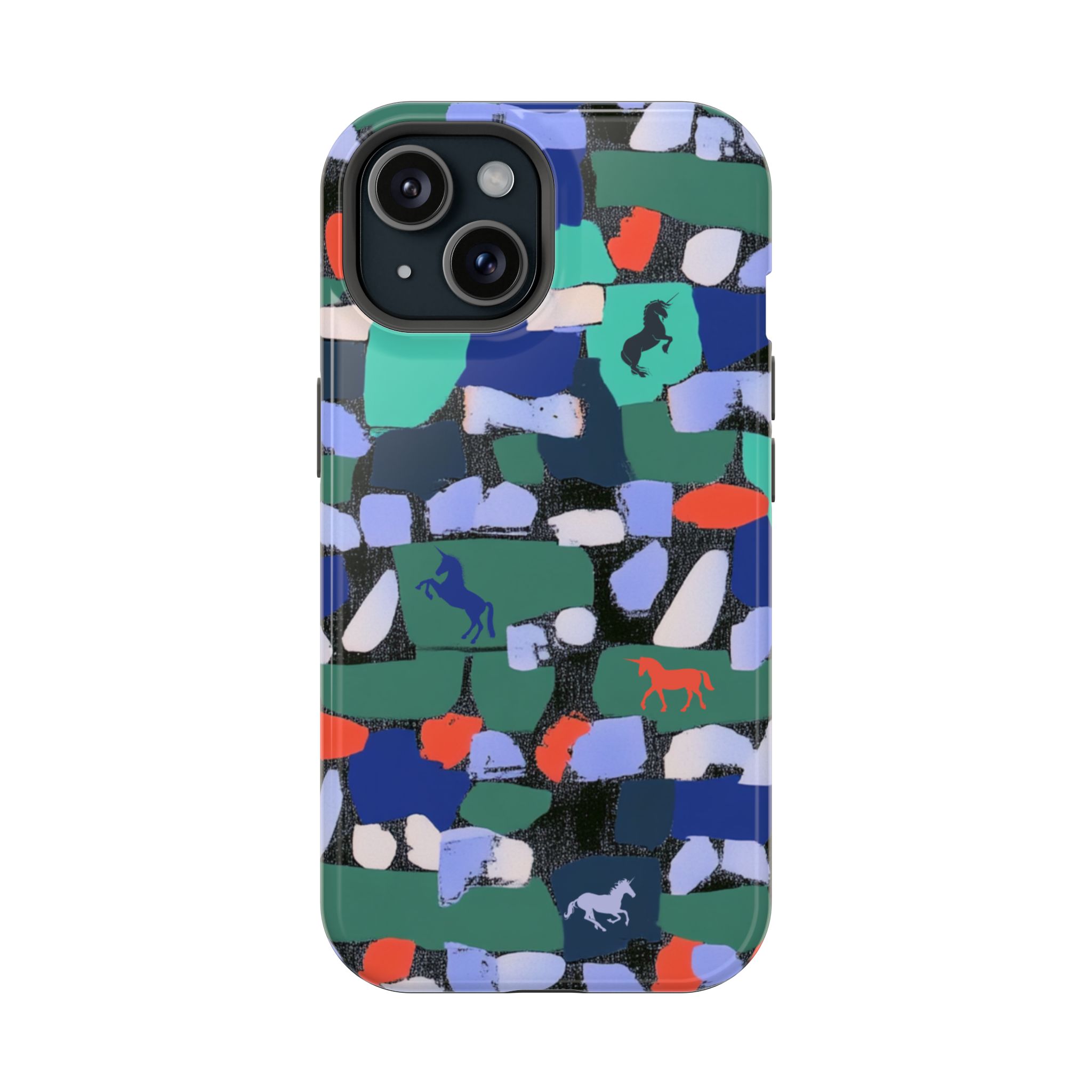 Myth Mosaic – Unicorn Fantasy iPhone Case - Image 66