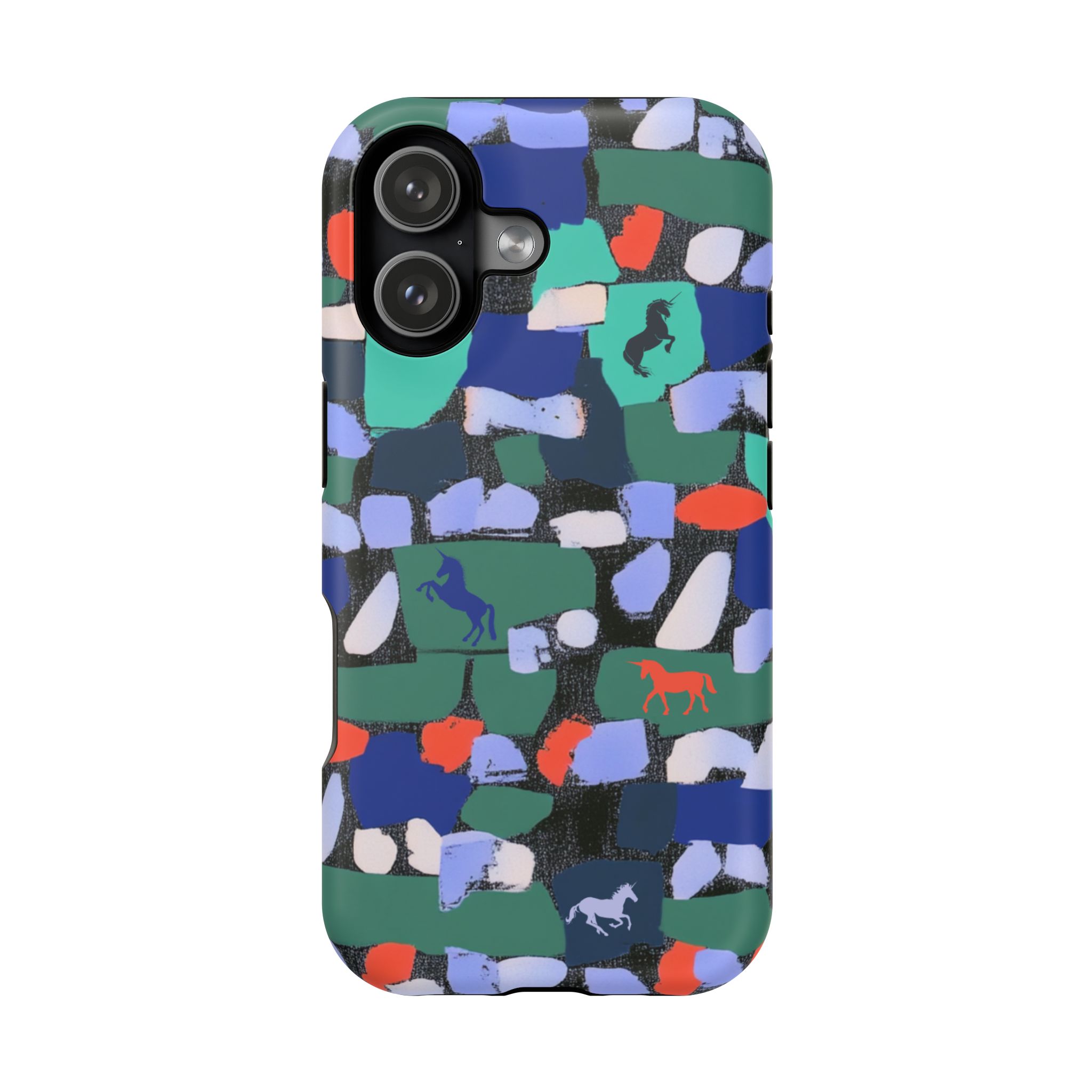 Myth Mosaic – Unicorn Fantasy iPhone Case - Image 130