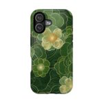 Emerald Floral Botanical iPhone Case