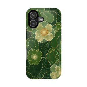 Emerald Floral Botanical iPhone Case