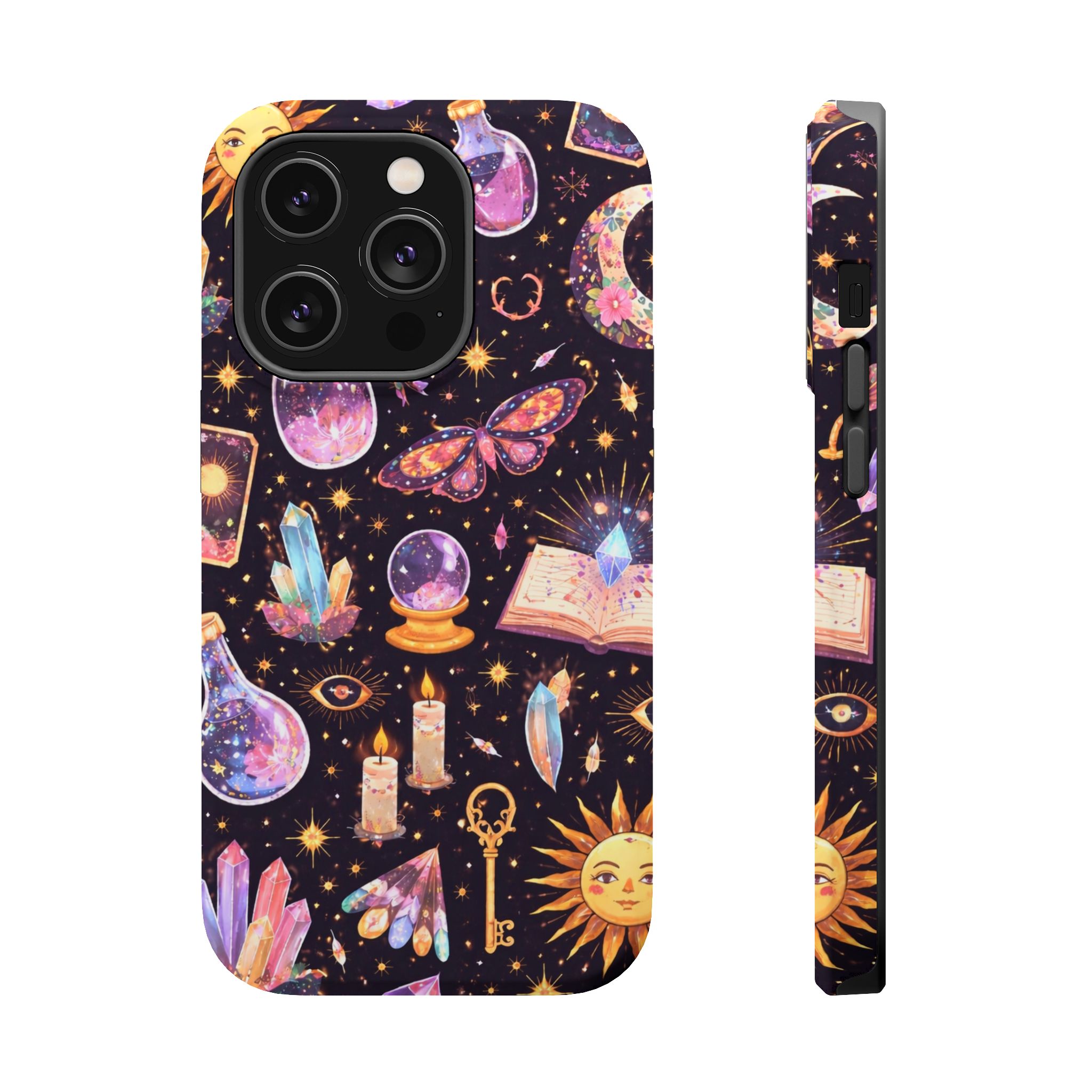 Cosmic Alchemy – Mystical Celestial Magic iPhone Case - Image 5