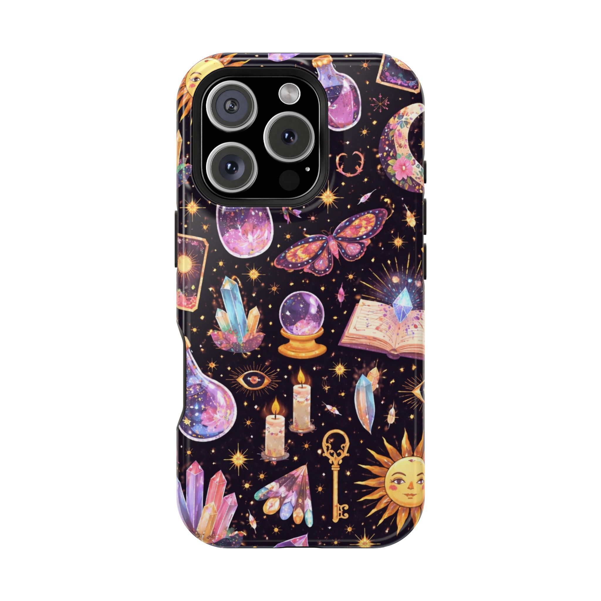 Cosmic Alchemy – Mystical Celestial Magic iPhone Case - Image 30